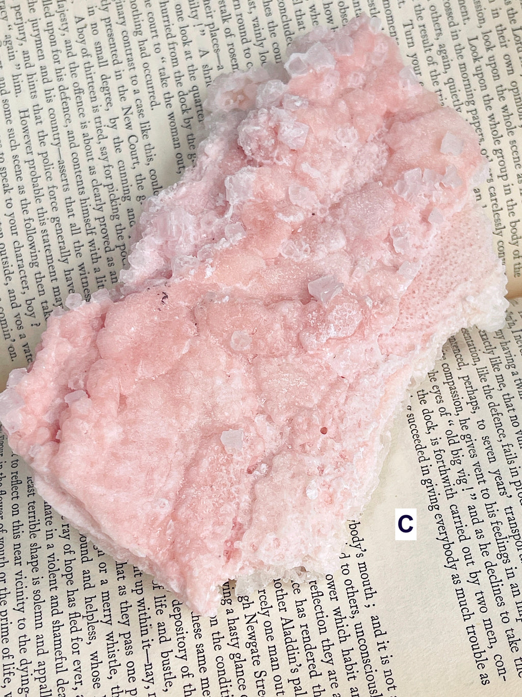 Beautiful Pink Halite Specimen
