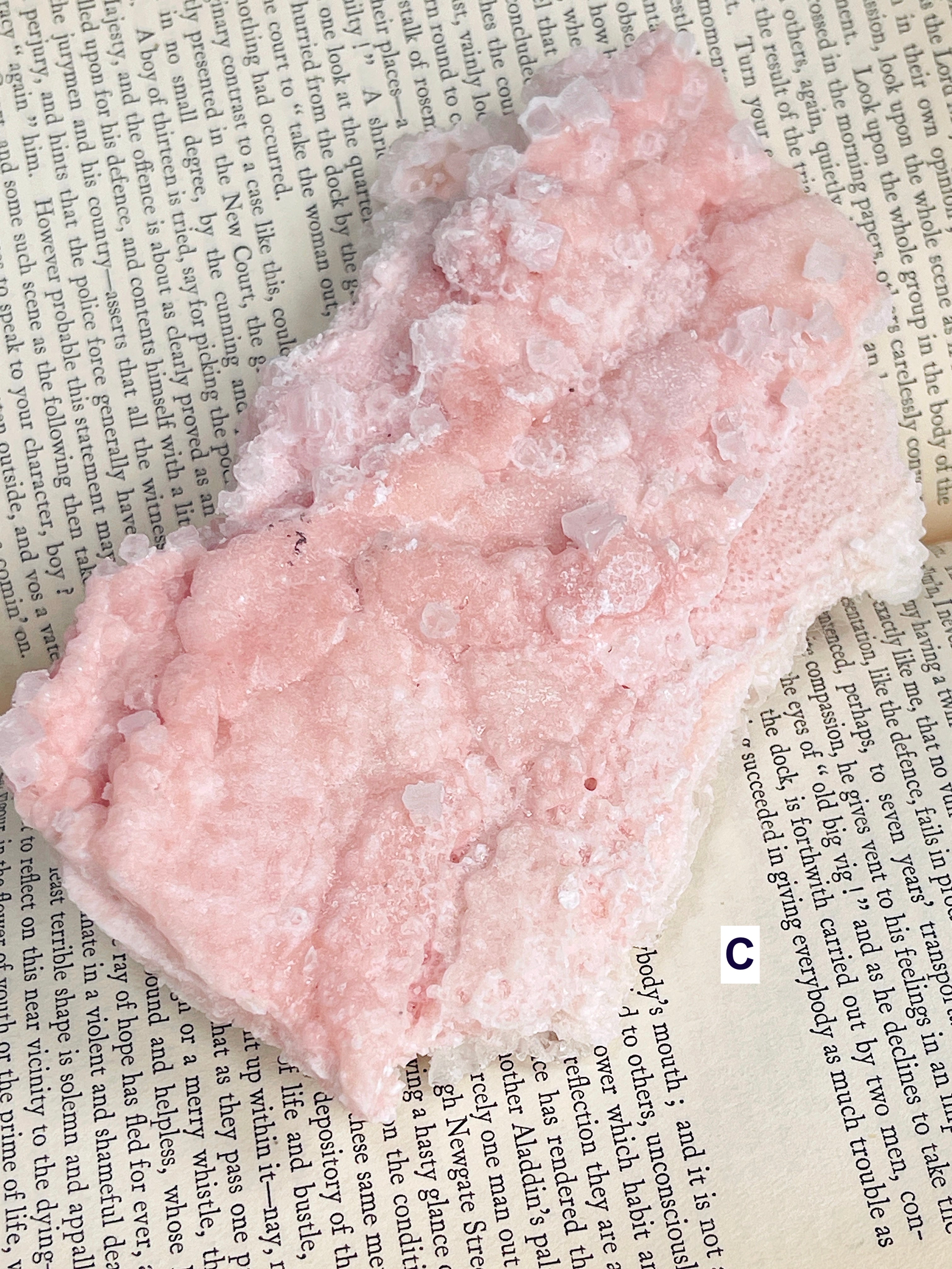 Beautiful Pink Halite Specimen
