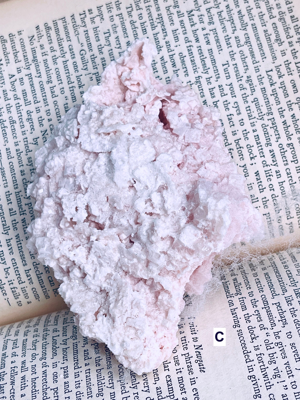 Beautiful Pink Halite Specimen