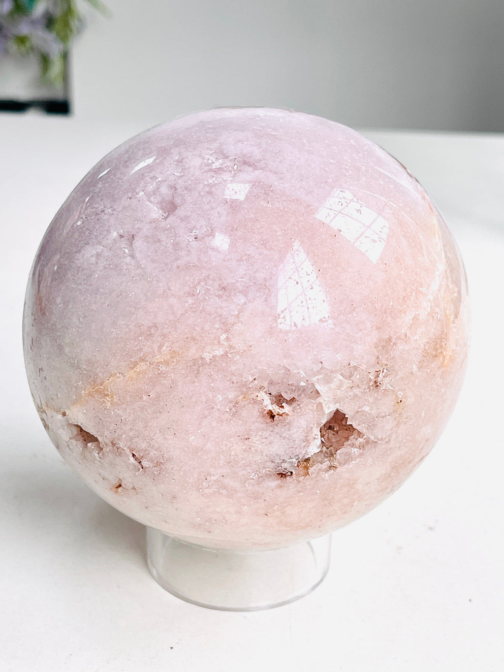 Pink Amethyst Sphere