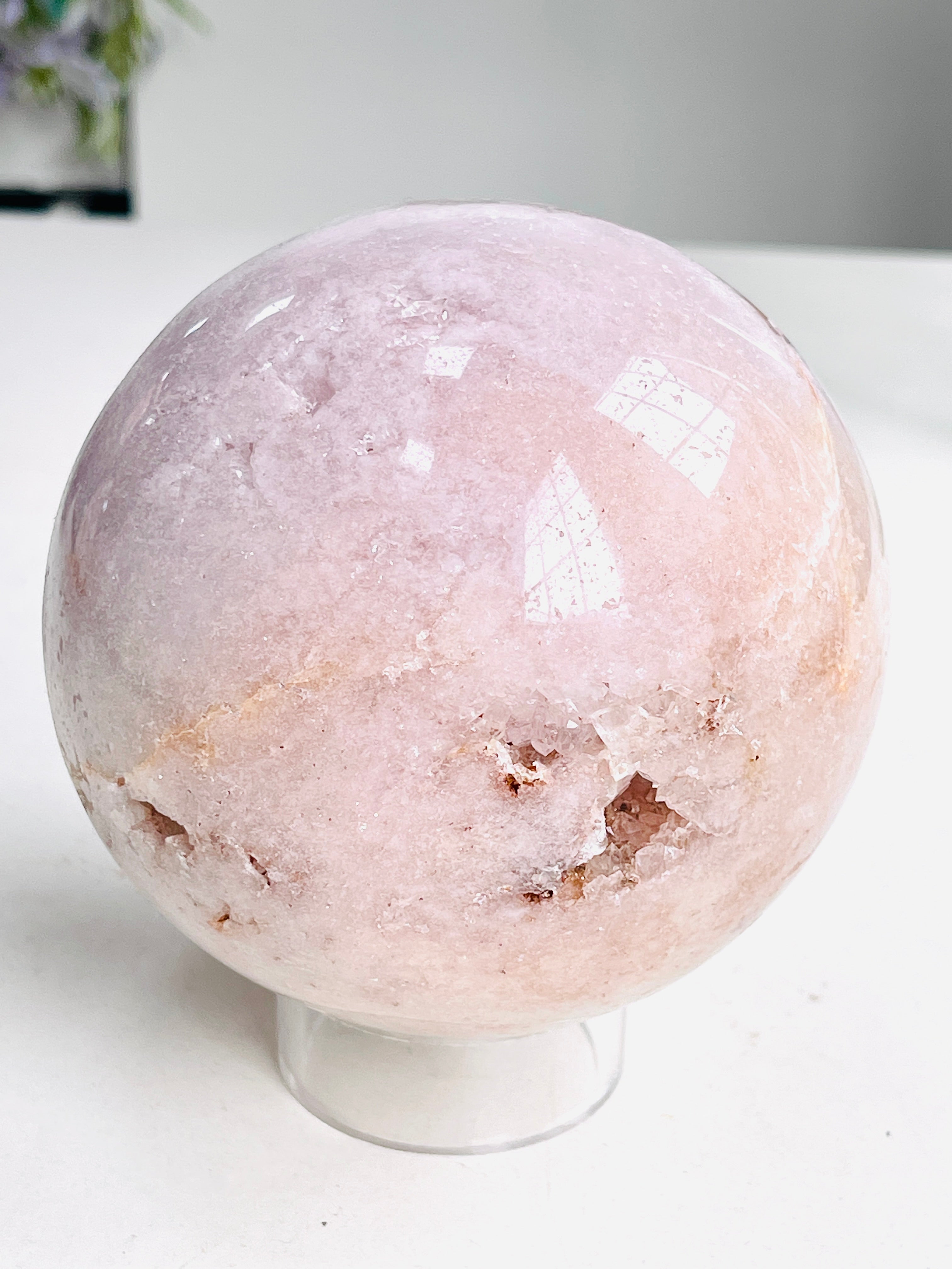 Pink Amethyst Sphere