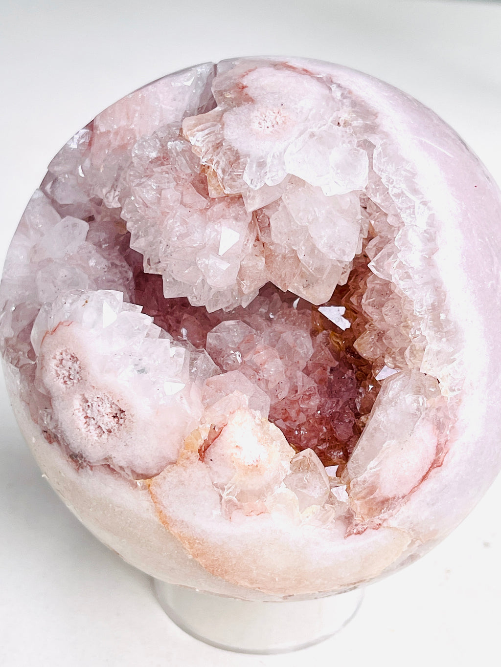 Pink Amethyst Sphere