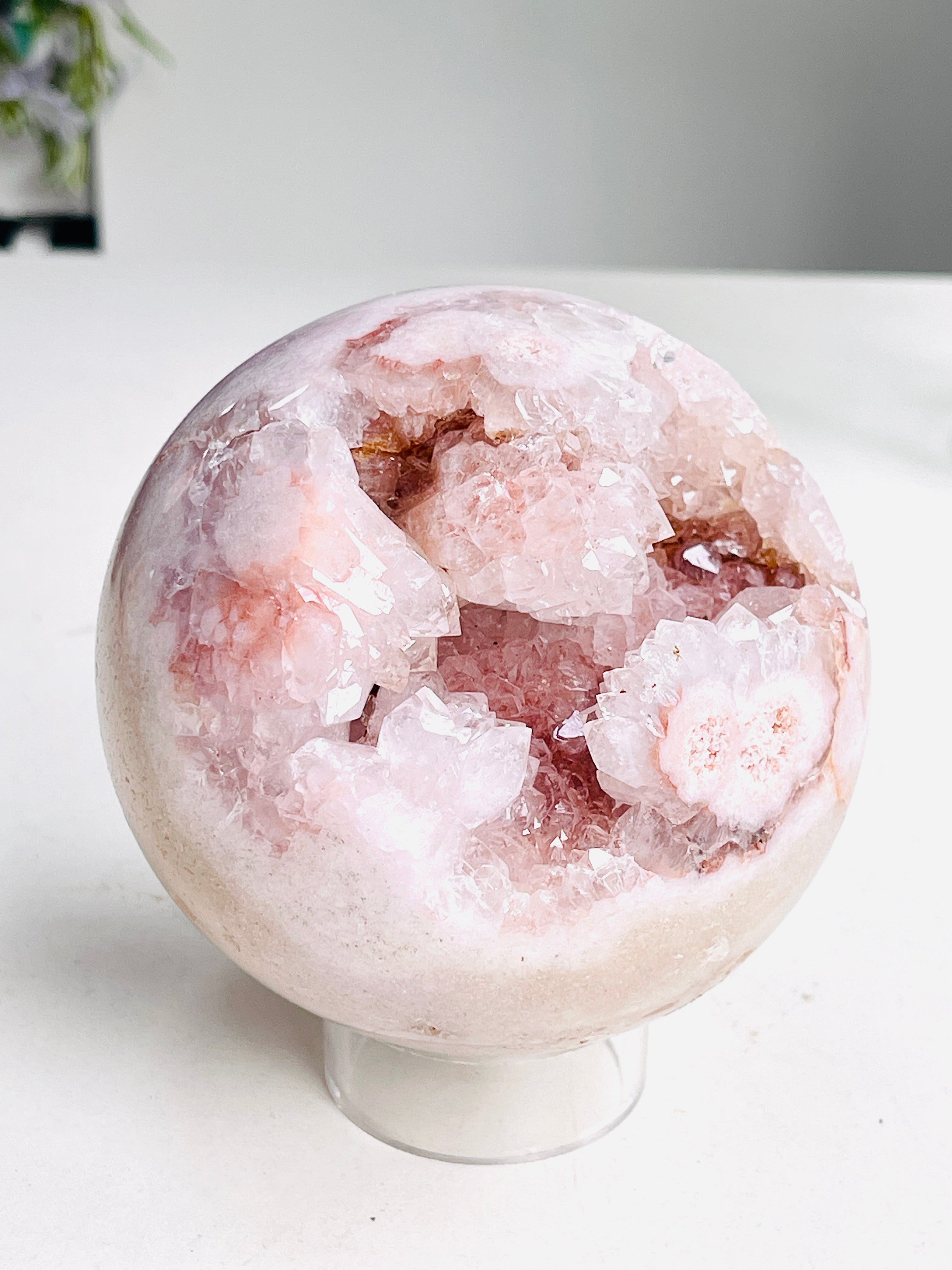 Pink Amethyst Sphere
