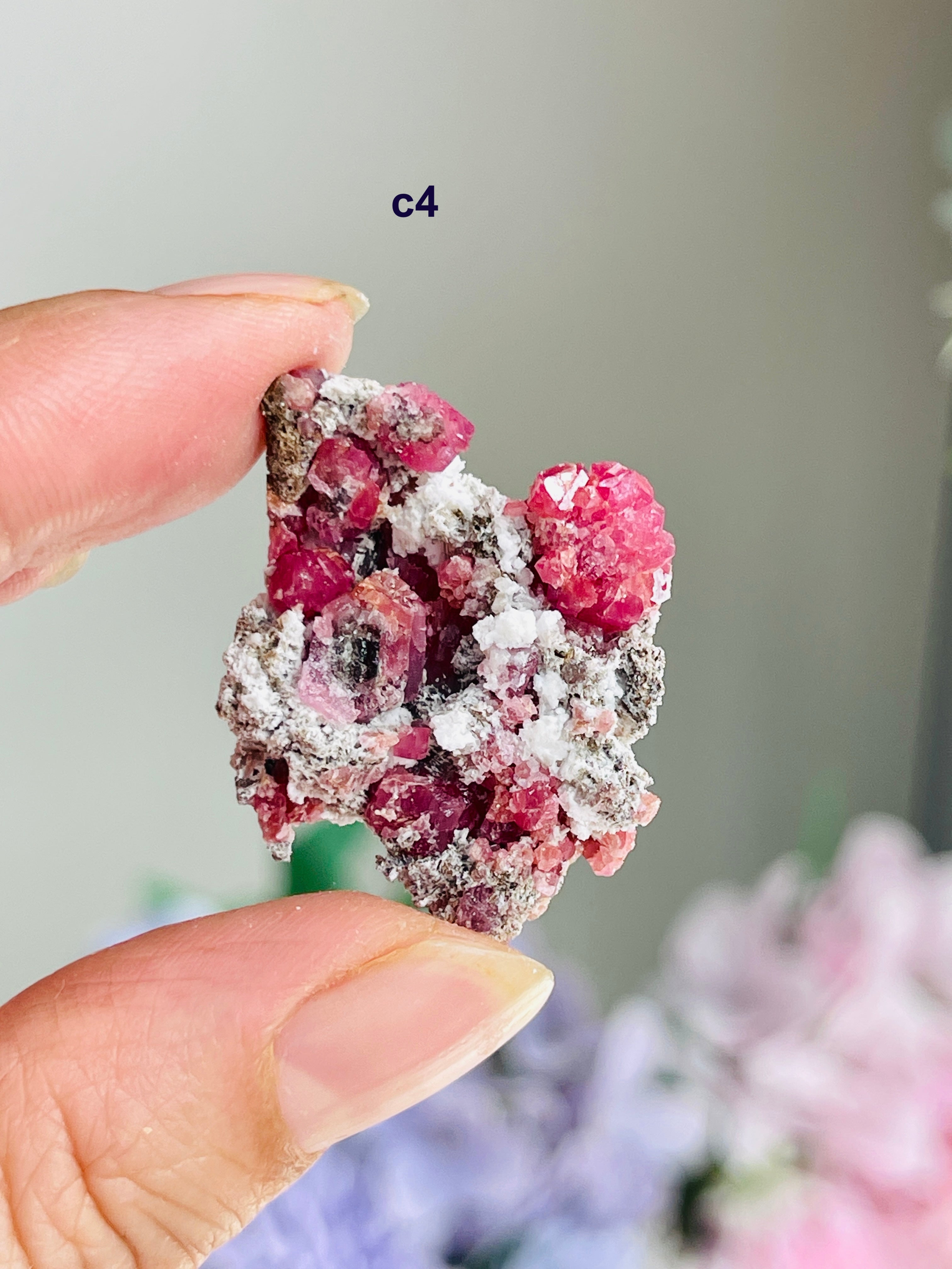 Raspberry Pink Grossular Garnet Specimen – Sierra de las Cruces, Coahuila, Mexico | Choose Your Piece