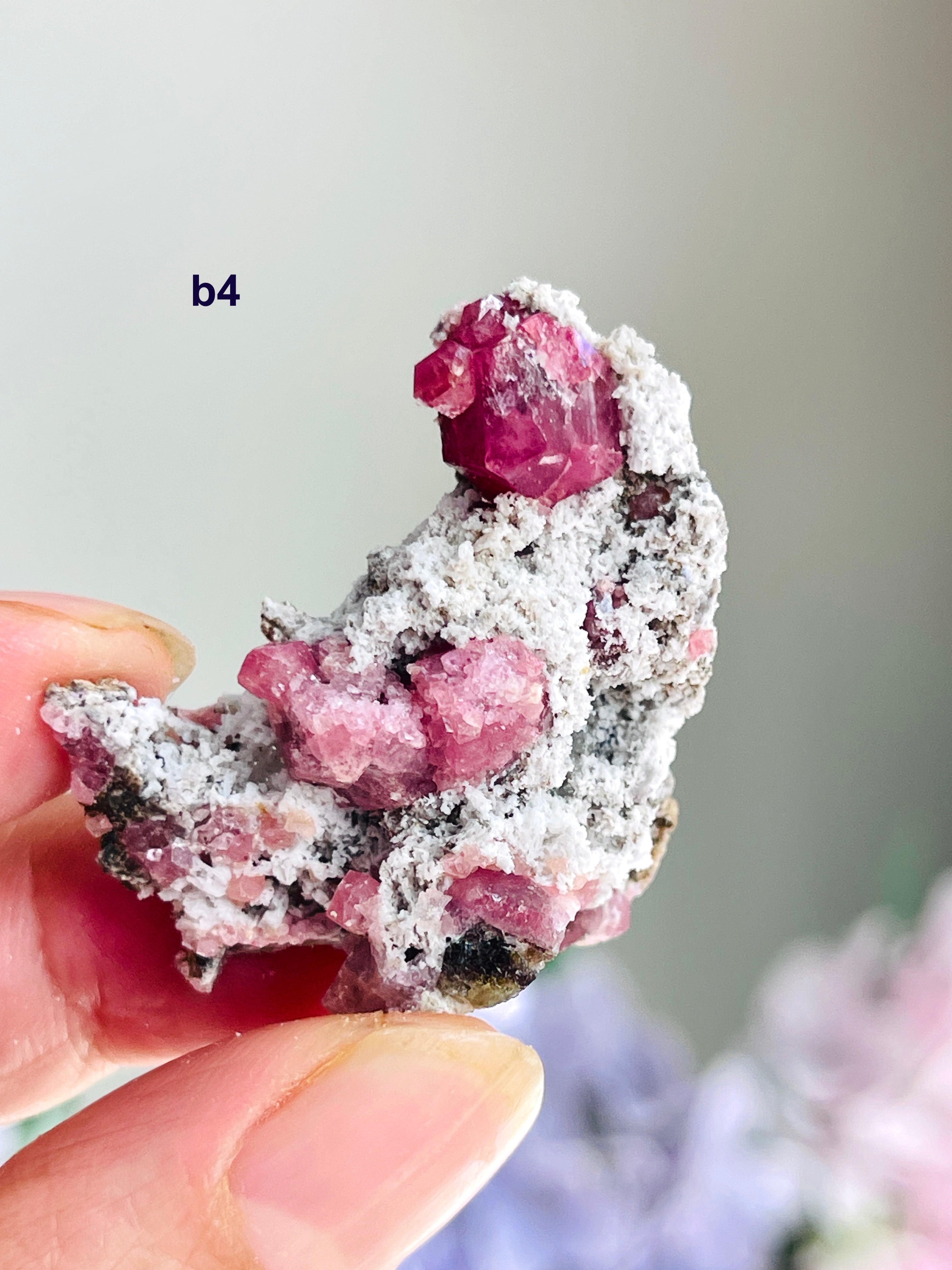 Raspberry Pink Grossular Garnet Specimen – Sierra de las Cruces, Coahuila, Mexico | Choose Your Piece
