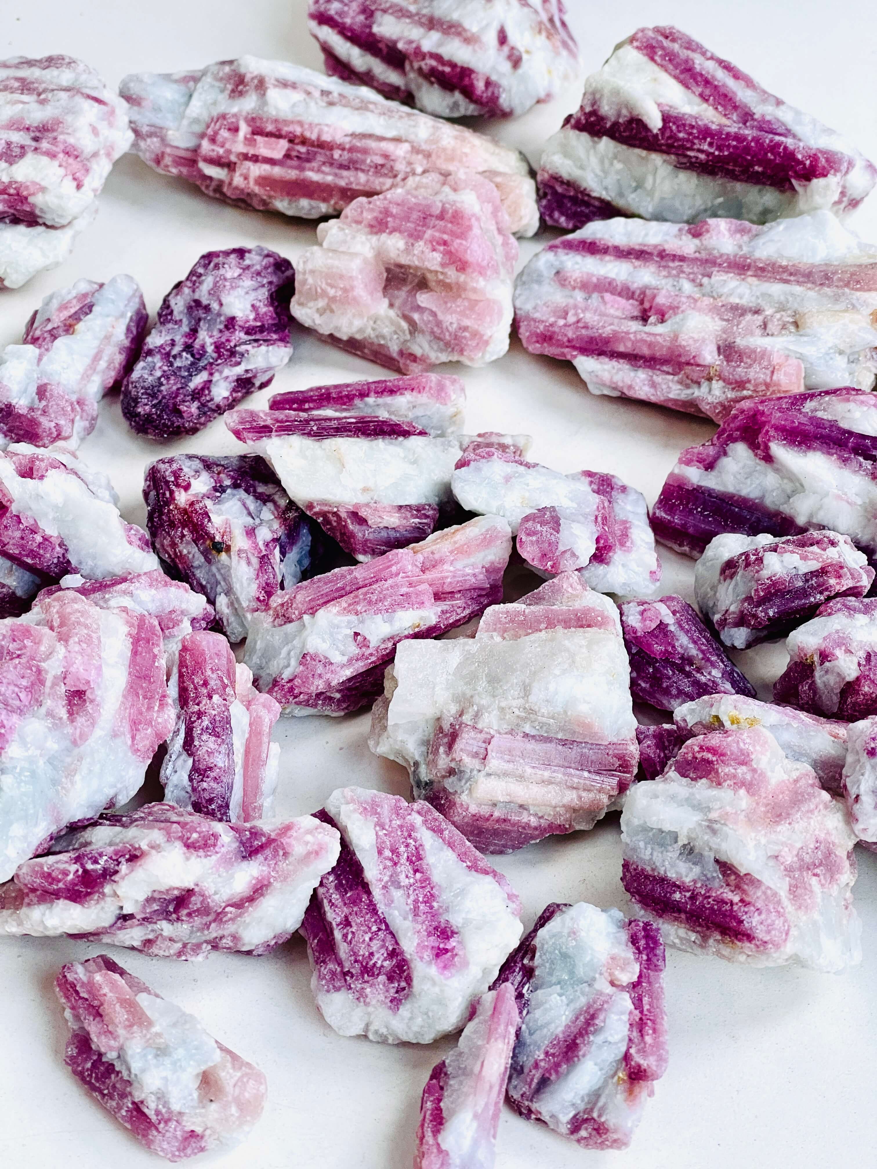 Pink Tourmaline, High Grade Natural Raw Tourmaline