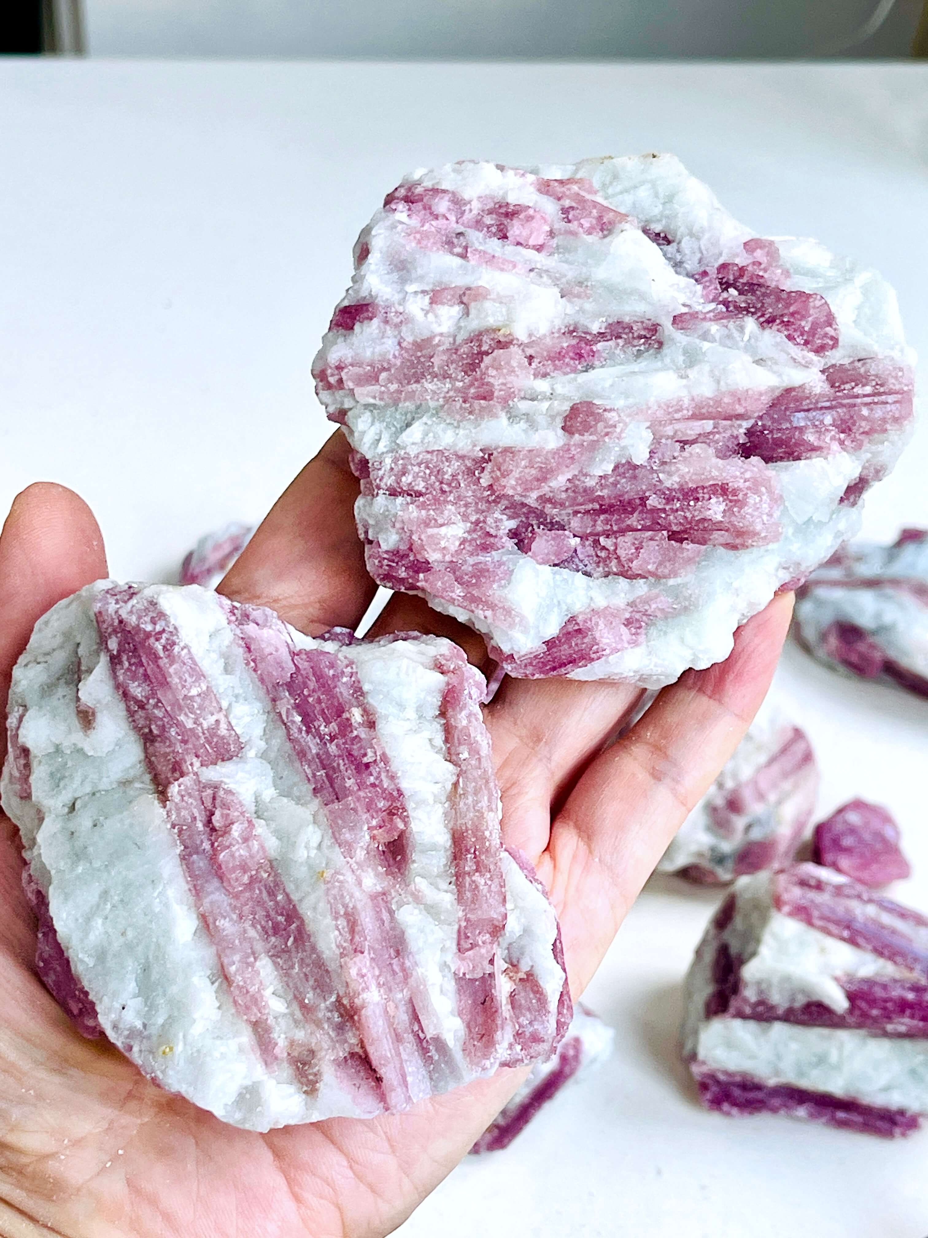 Pink Tourmaline, High Grade Natural Raw Tourmaline