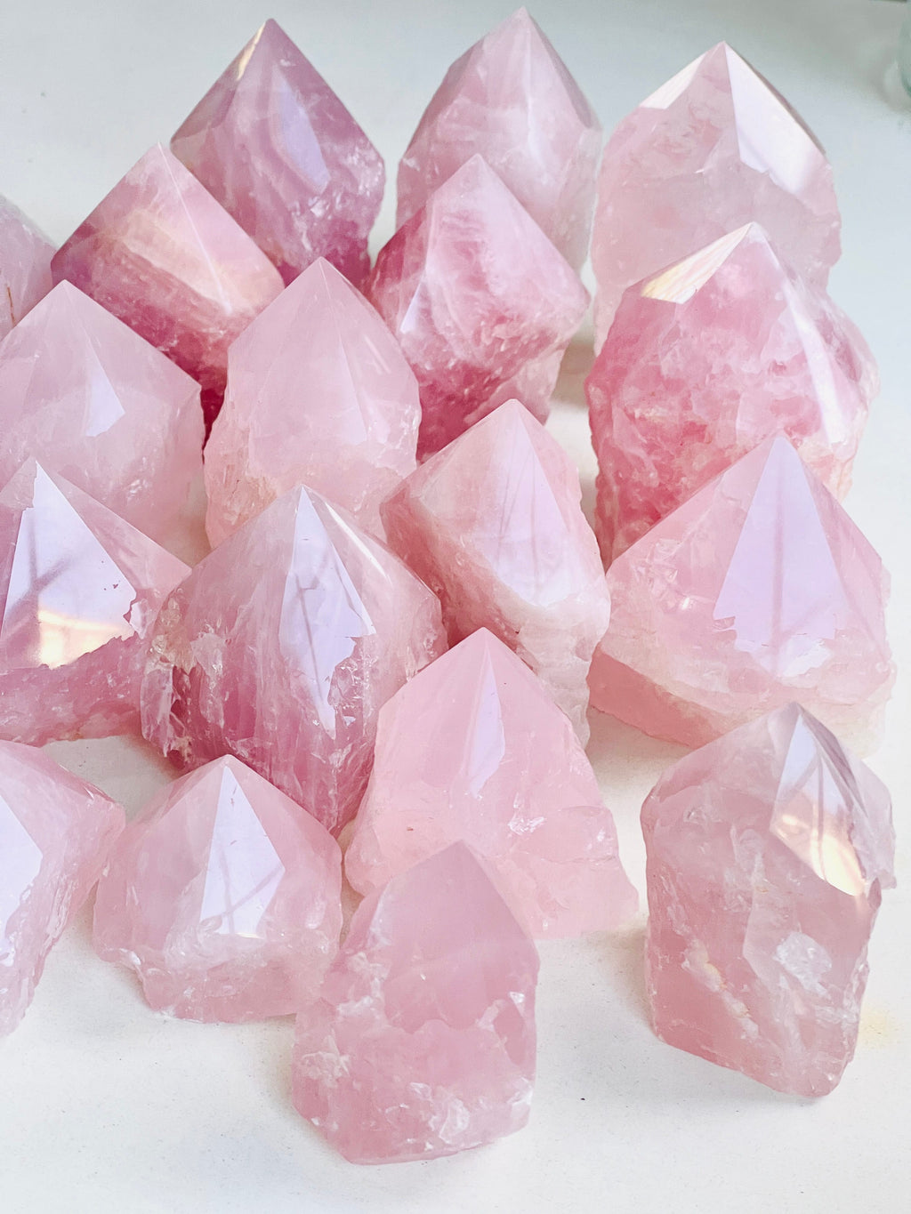 Rose Quartz Top Polished Point
