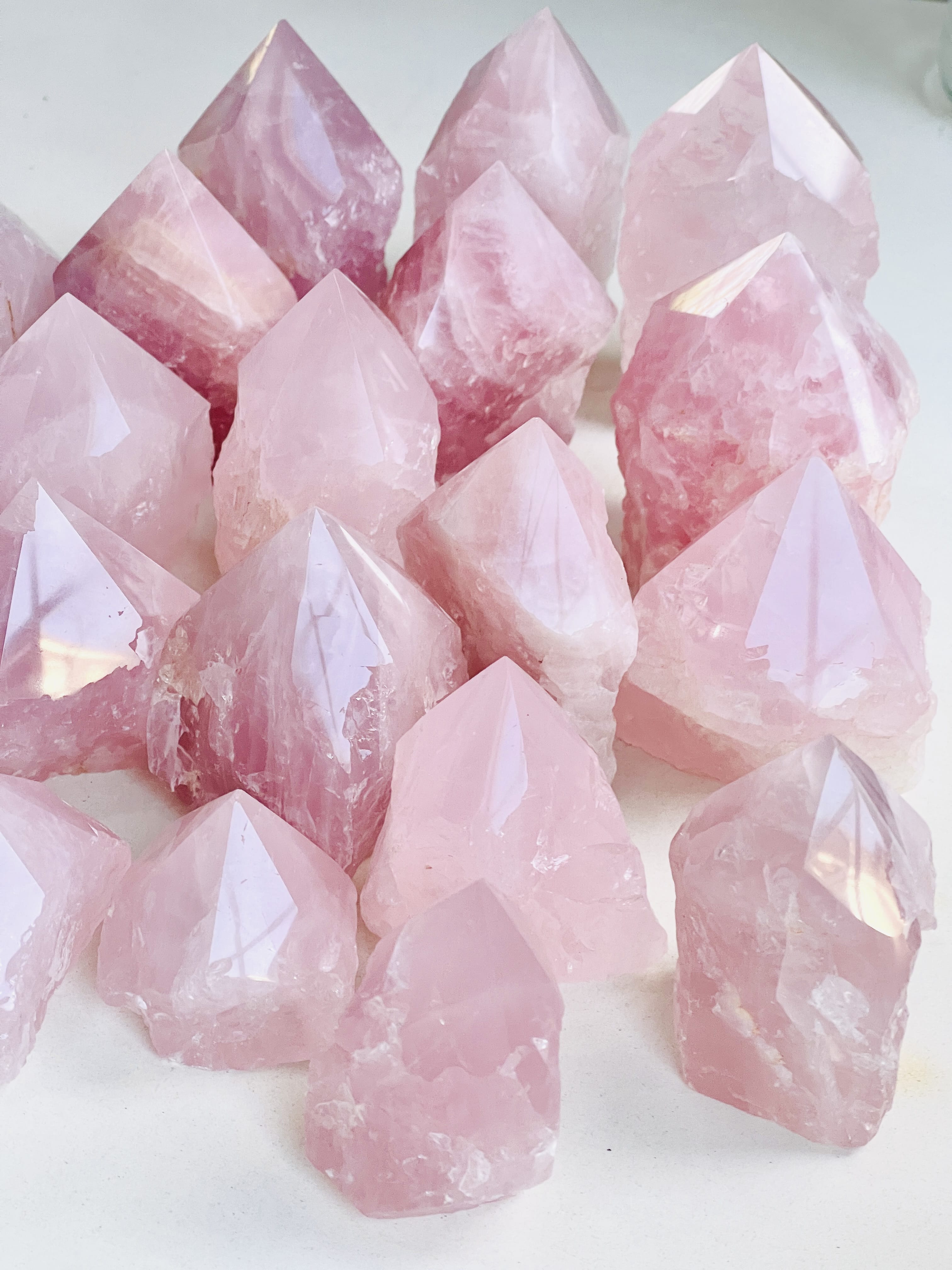 Rose Quartz Top Polished Point