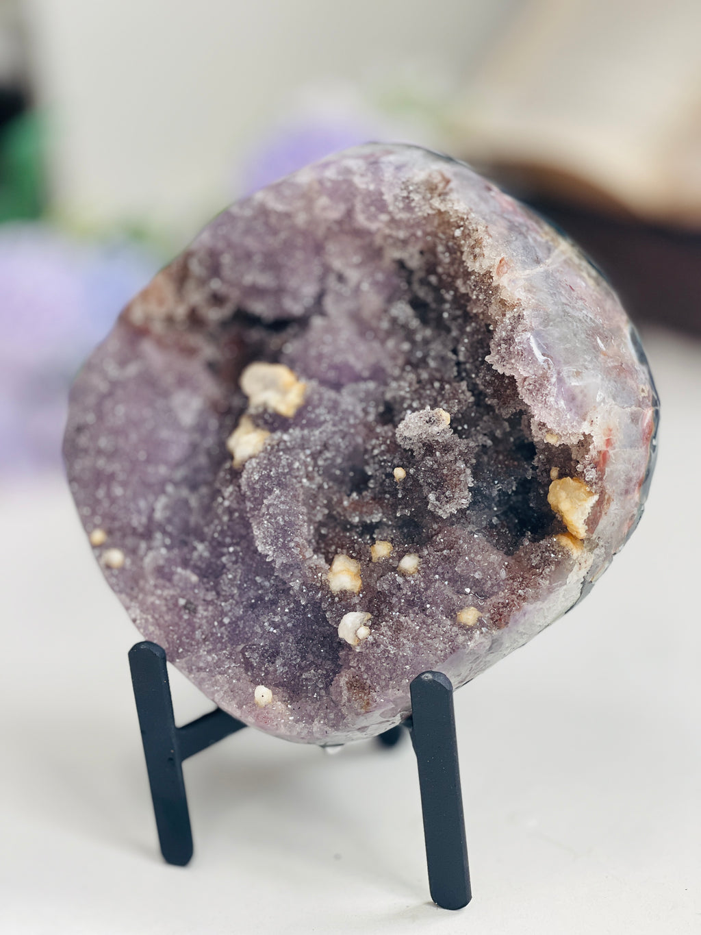 Sugar Amethyst Druzy Specimen — Frederico Westphalen, Brazil | 960g