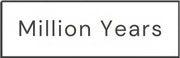 Text 'Million Years' on a white background