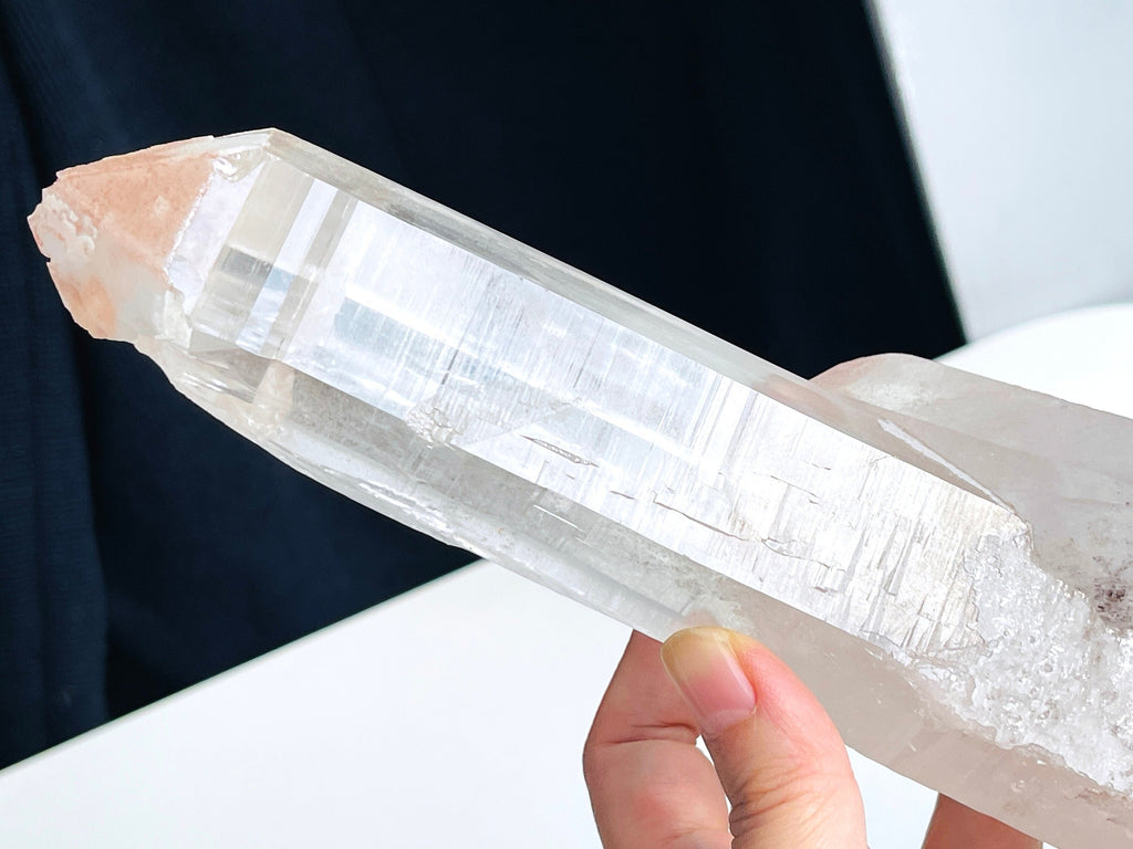 Lemurian Quartz Cluster Crystal , Statement XXL Lemurian Quartz cluster with pink lithium, quartz crystal, Healing Crystals, Crystal Gift