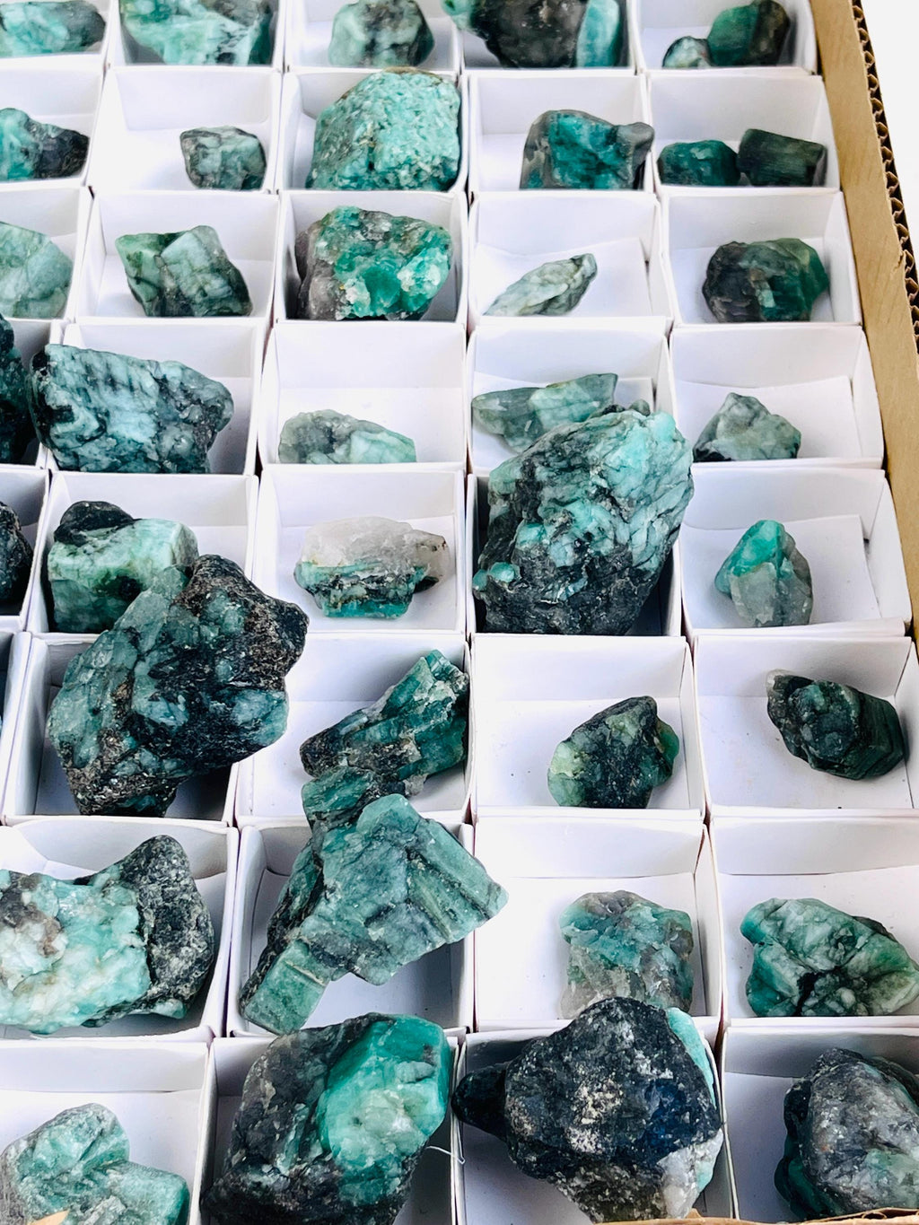 Emerald Specimen, Natural Emerald in Matrix Specimen, Emerald Crystal, Raw Emerald, Crystal Gift, Mineral Collection