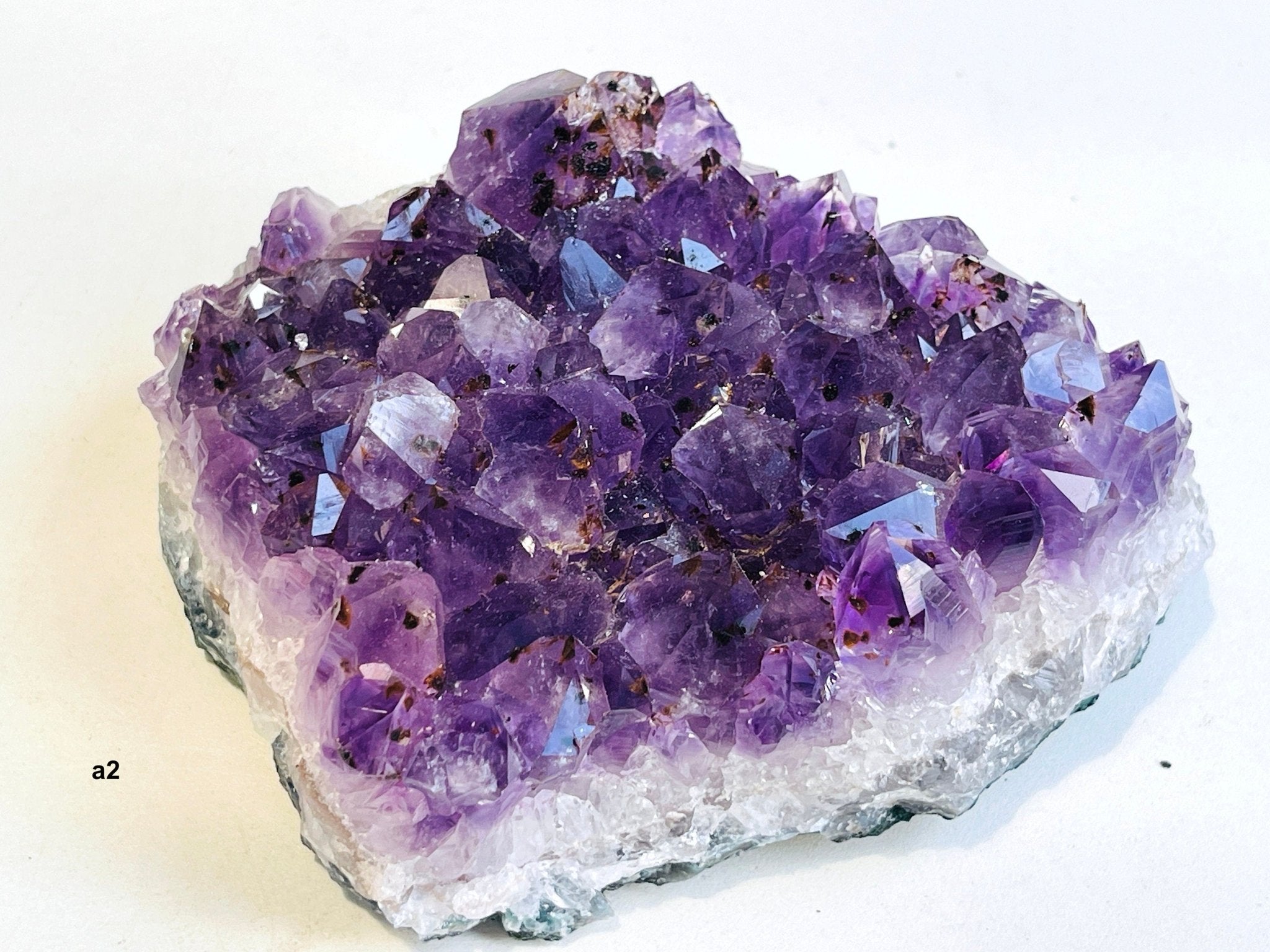 Amethyst Cluster, Extra Quality Large Amethyst Cluster Druzy, Raw Amethyst Druzy Cluster , Crystal Gift, Crystal for Anxiety - Million Years Crystal