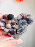 Amethyst Flower Heart – Rare Collector's Crystal from Brazil - Million Years Crystal