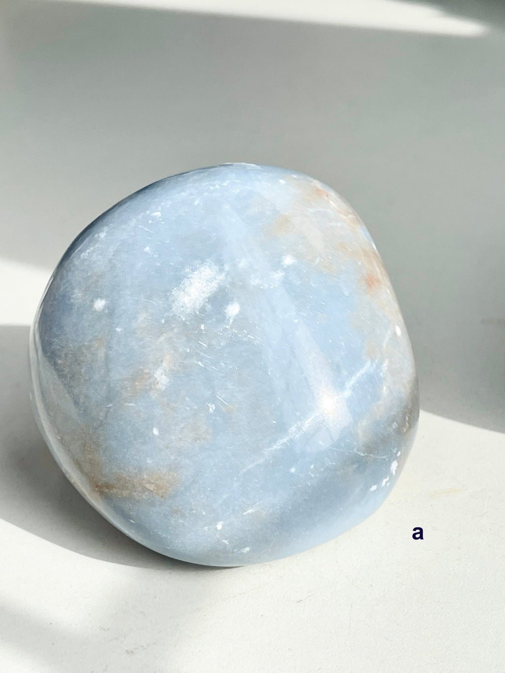 Angelite Freeform, Natural Angelite Crystal - Million Years Crystal