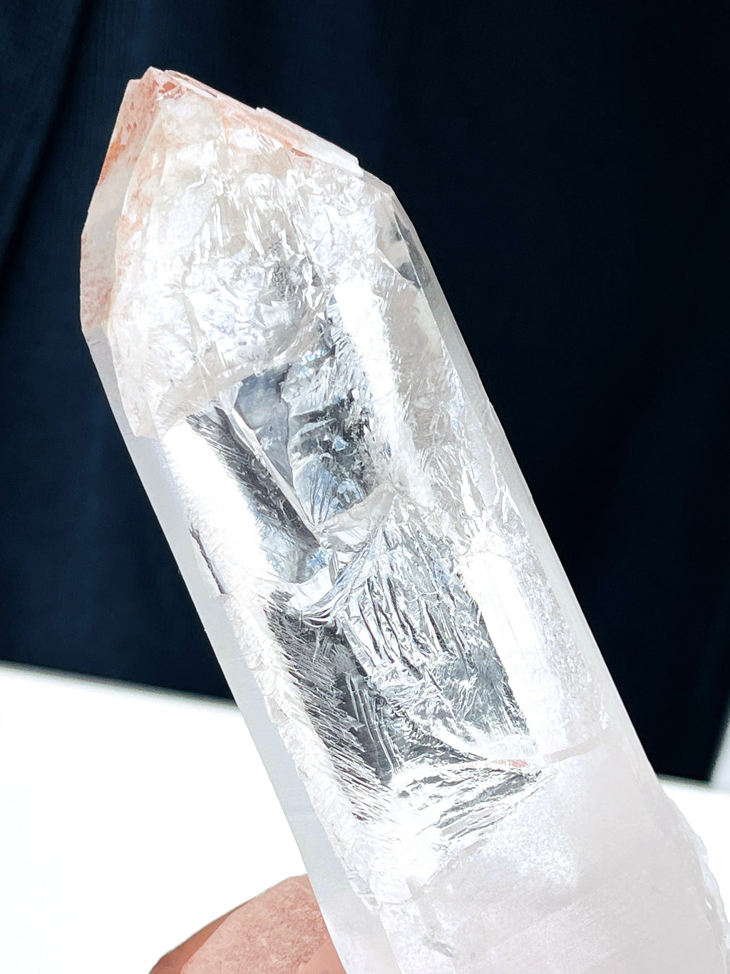 Lemurian Quartz Cluster Crystal , Statement XXL Lemurian Quartz cluster with pink lithium, quartz crystal, Healing Crystals, Crystal Gift