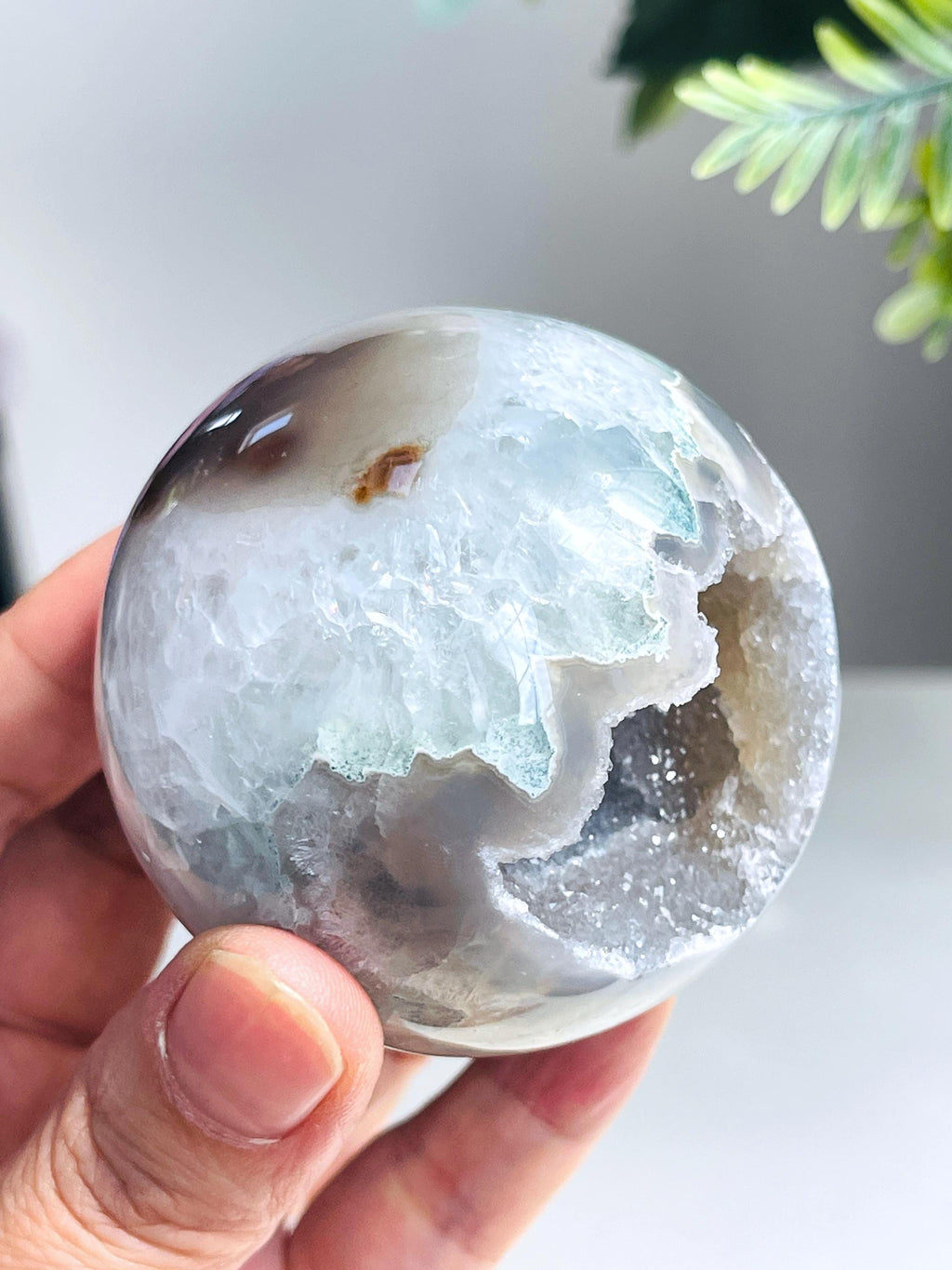 Gorgeous Rainbow Druzy Agate Sphere, Druzy Agate Sphere, unique gift, Crystal gift, Home Decor