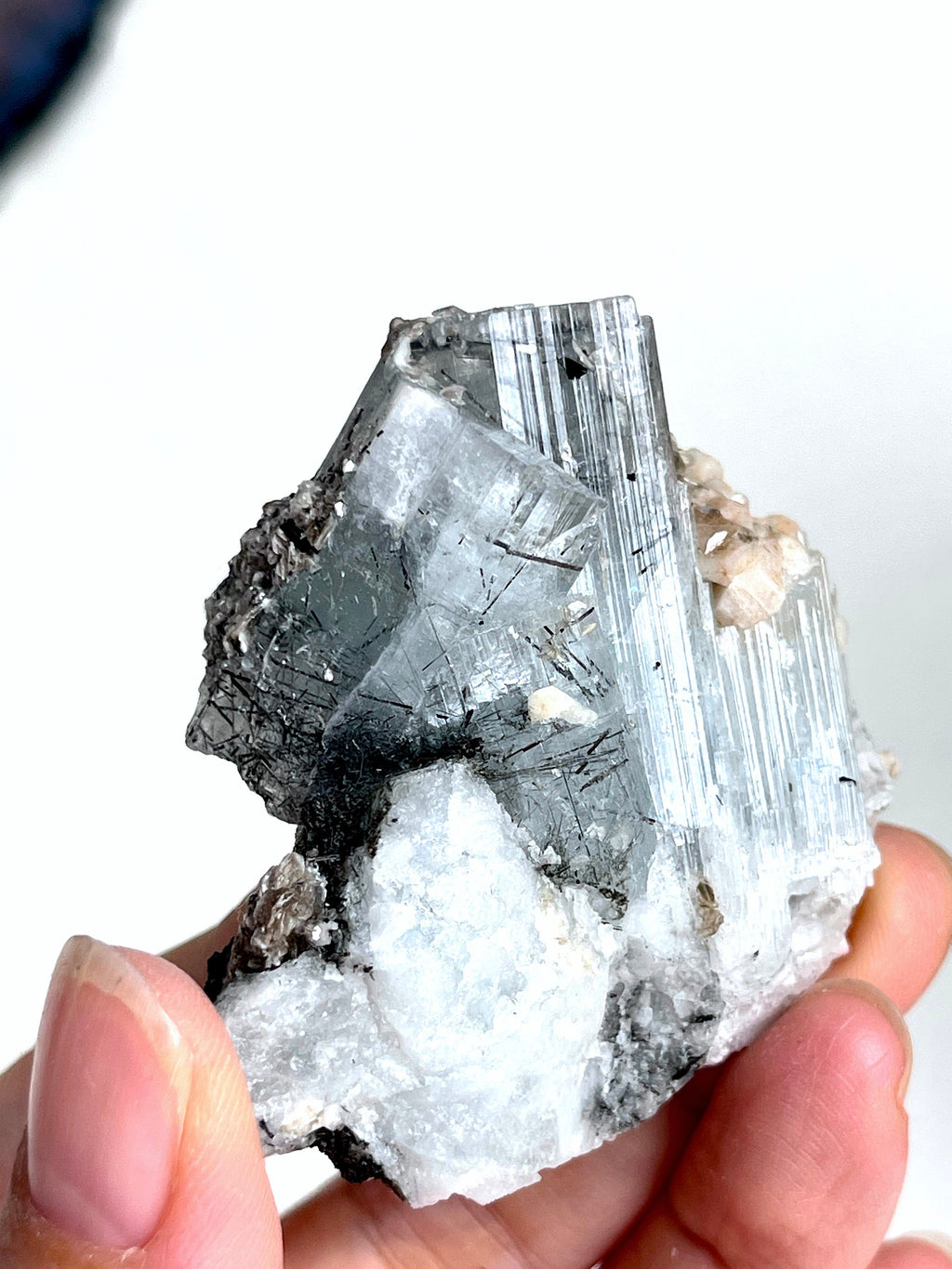62g Aquamarine Beryl, Blue Aquamarine Specimen, Natural Aquamarine, Fossil and Rocks, Aquamarine Crystal, Crystal Gift