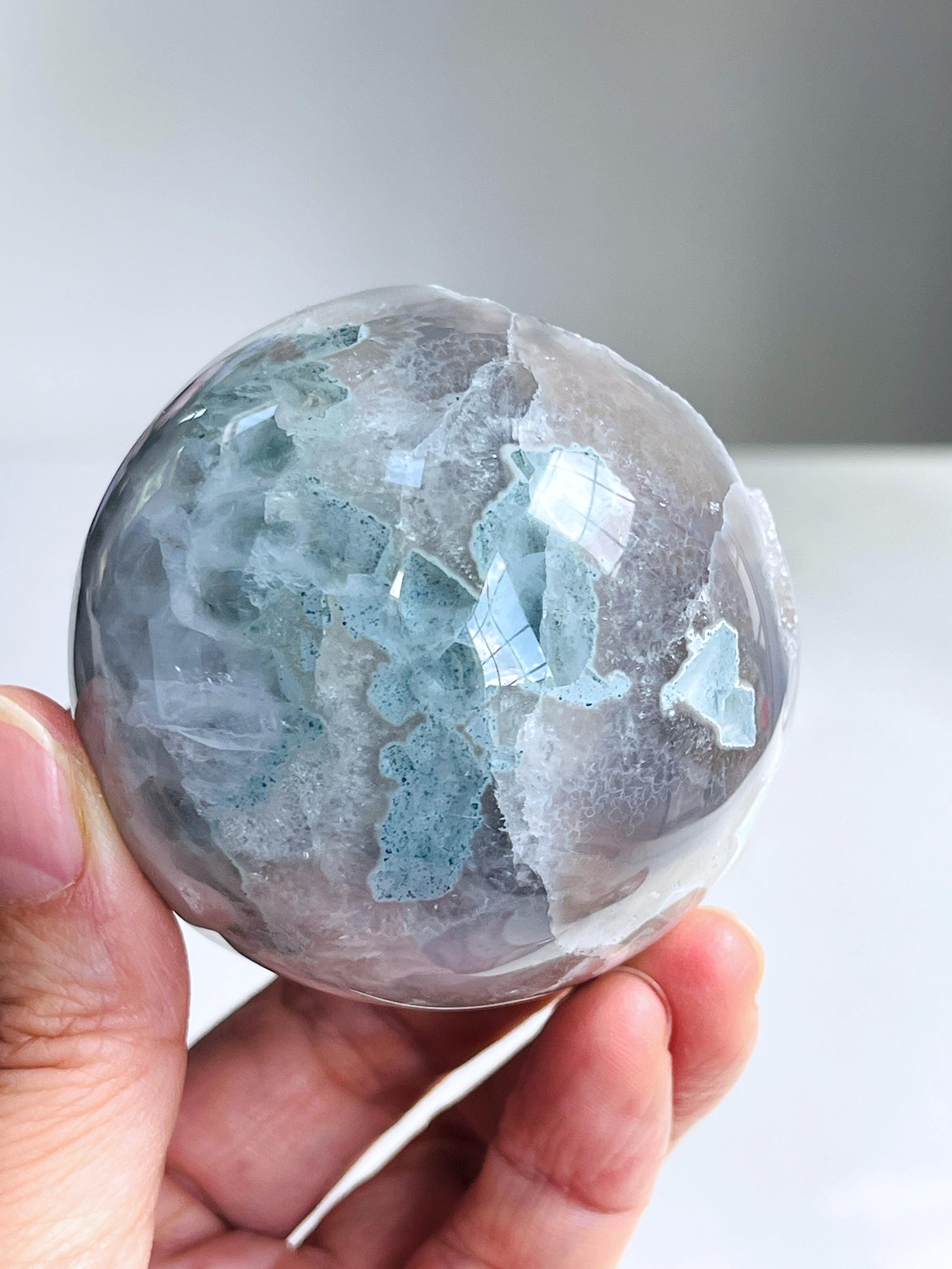 Gorgeous Rainbow Druzy Agate Sphere, Druzy Agate Sphere, unique gift, Crystal gift, Home Decor