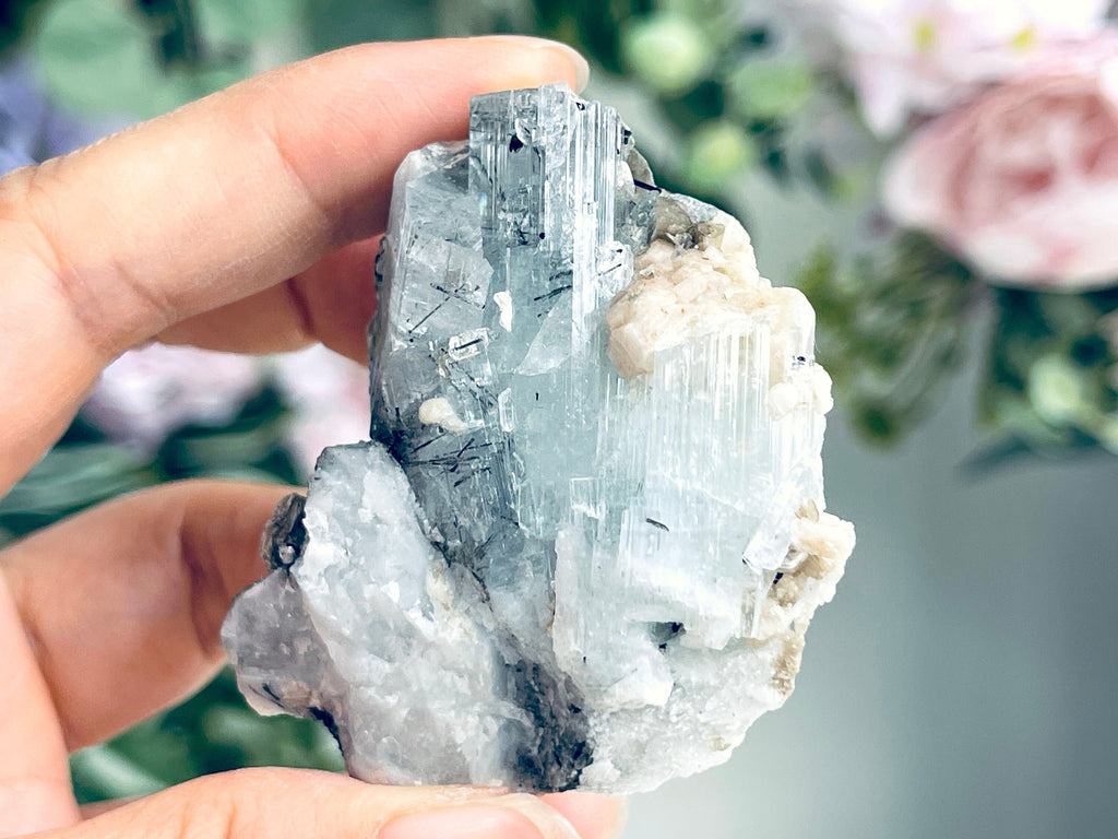 62g Aquamarine Beryl, Blue Aquamarine Specimen, Natural Aquamarine, Fossil and Rocks, Aquamarine Crystal, Crystal Gift