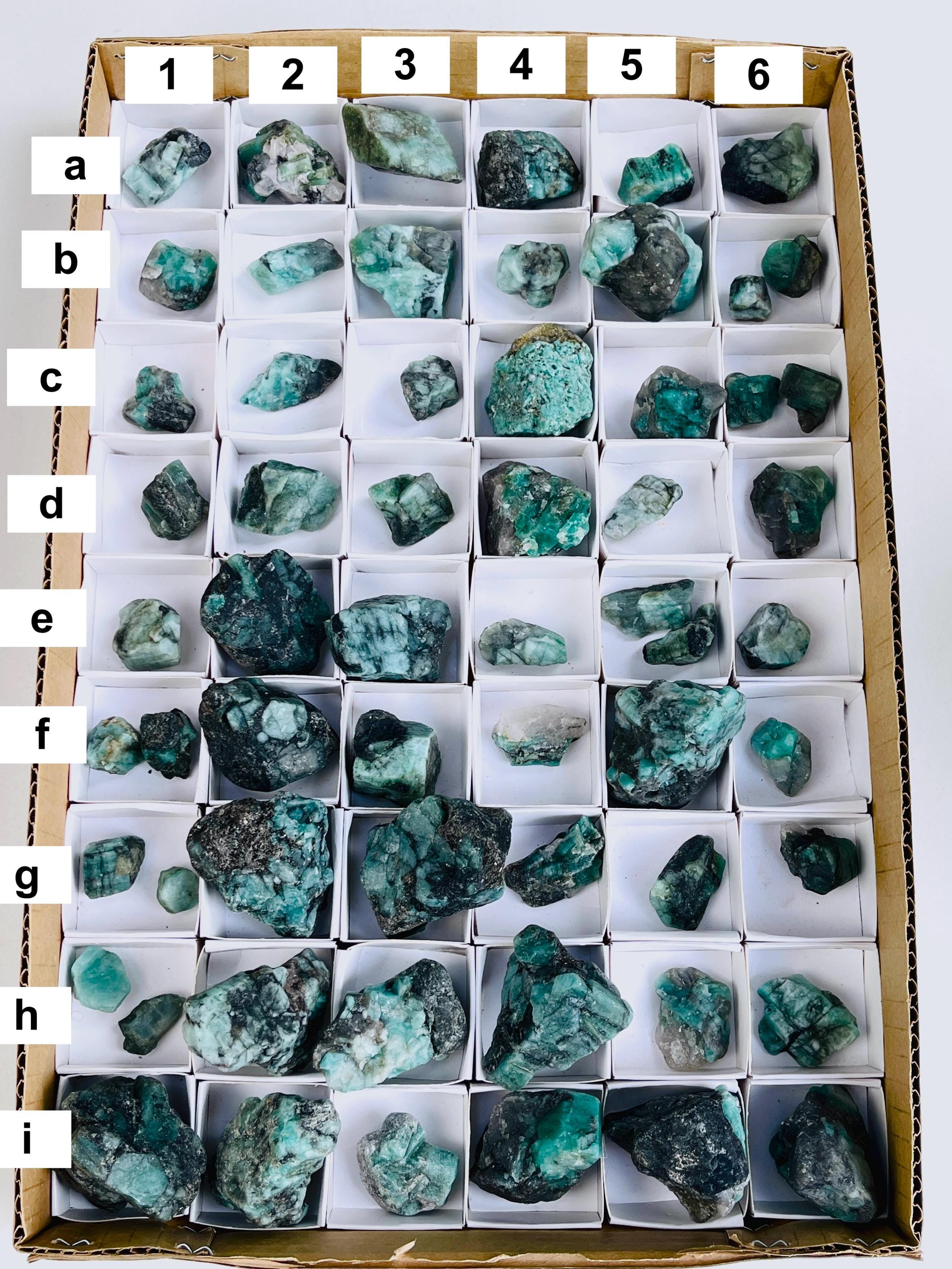 Emerald Specimen, Natural Emerald in Matrix Specimen, Emerald Crystal, Raw Emerald, Crystal Gift, Mineral Collection