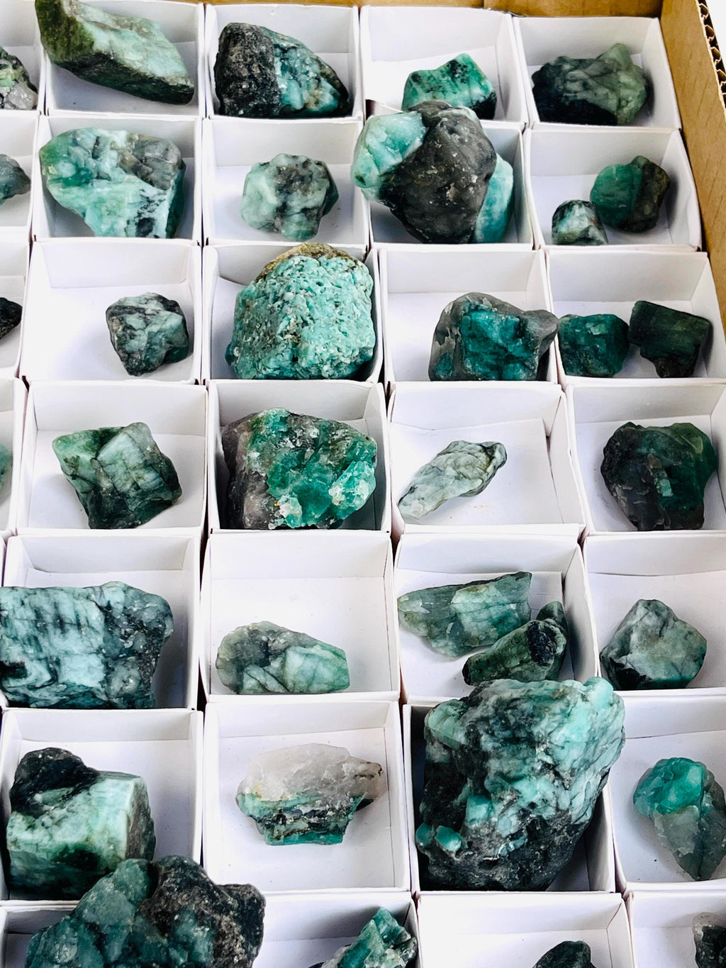 Emerald Specimen, Natural Emerald in Matrix Specimen, Emerald Crystal, Raw Emerald, Crystal Gift, Mineral Collection