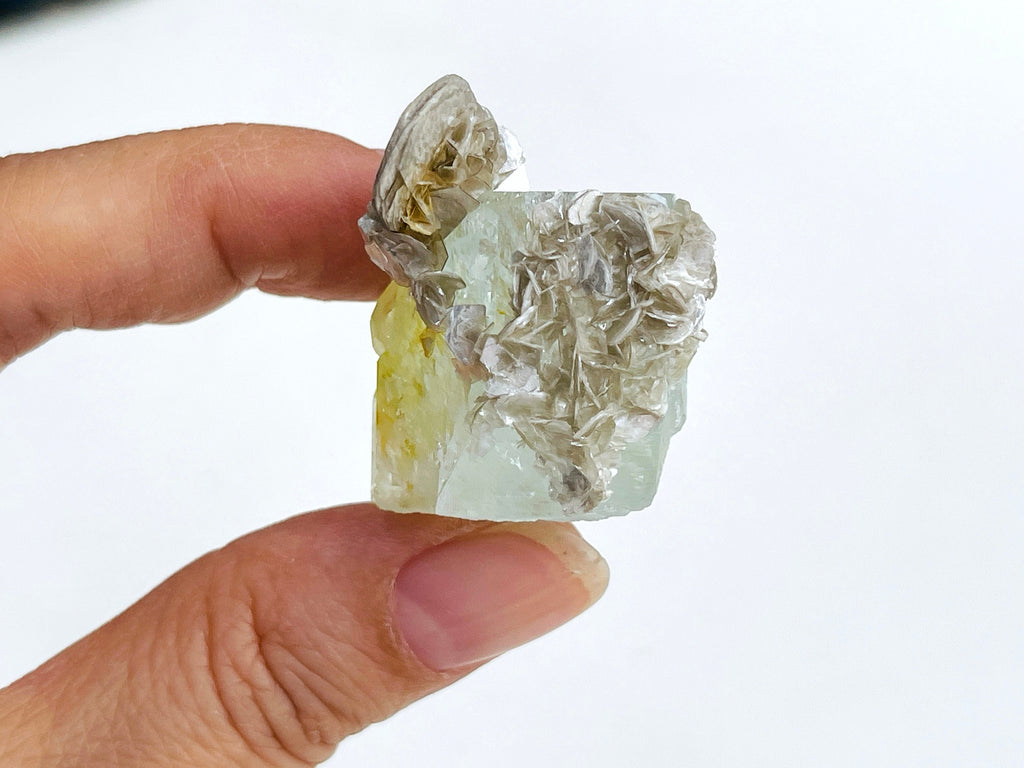 40g Aquamarine Beryl,Aquamarine Specimen, Natural Aquamarine, Fossil and Rocks, Aquamarine Crystal, Crystal Gift