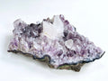 Exquisite Amethyst with Calcite Mineral Specimen - Million Years Crystal