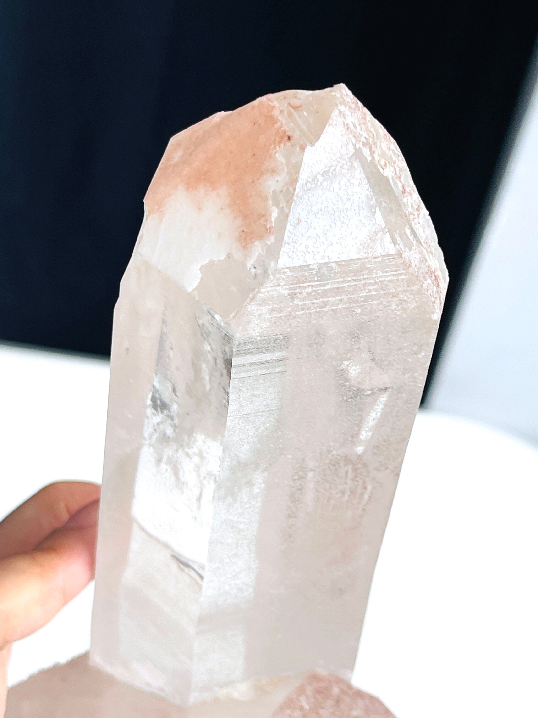 Lemurian Quartz Cluster Crystal , Statement XXL Lemurian Quartz cluster with pink lithium, quartz crystal, Healing Crystals, Crystal Gift