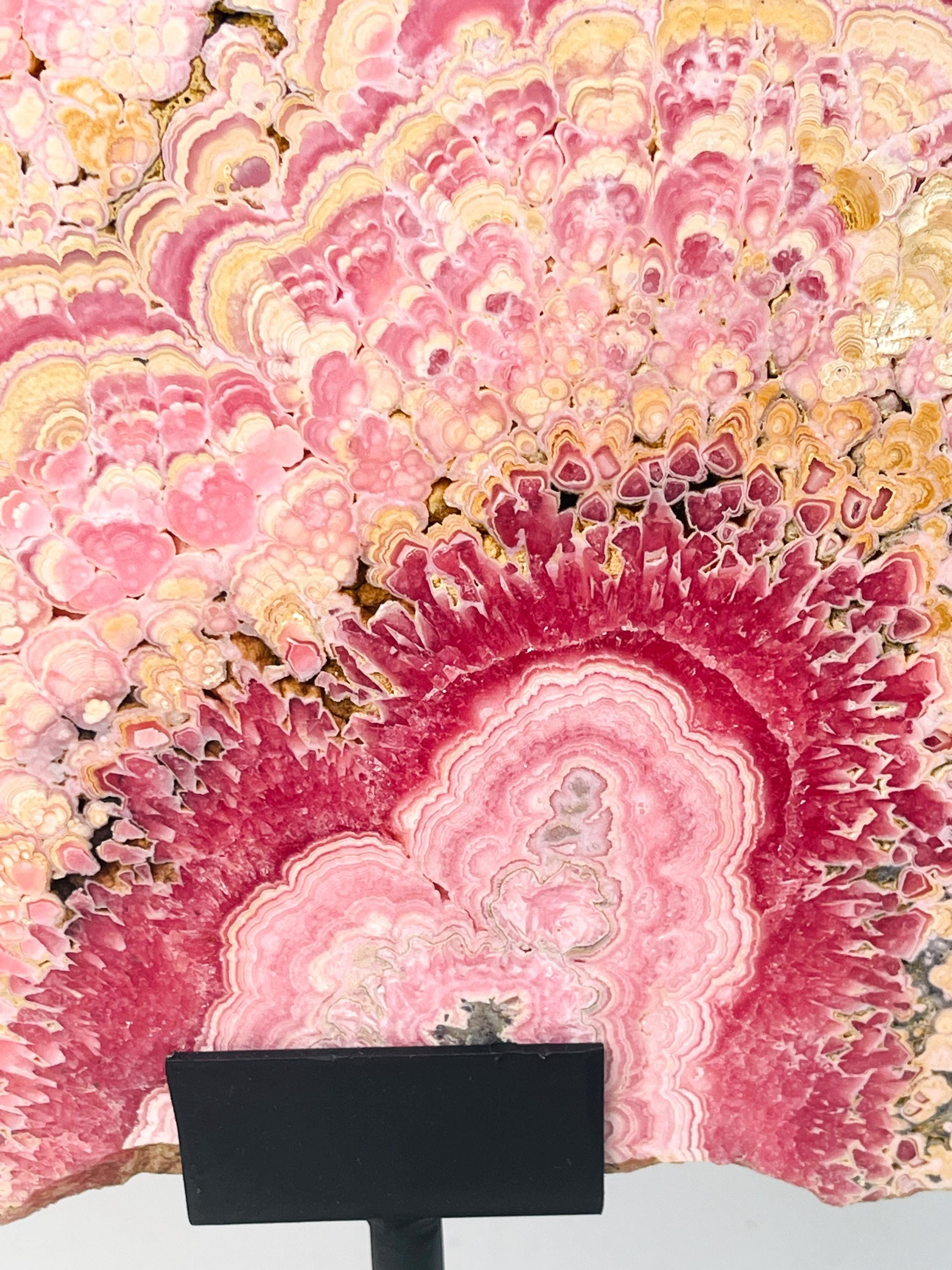 Rhodochrosite Slab Unique Collection piece, Natural Rhodochrosite Slab,