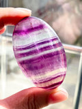 Fluorite Palmstone - Million Years Crystal