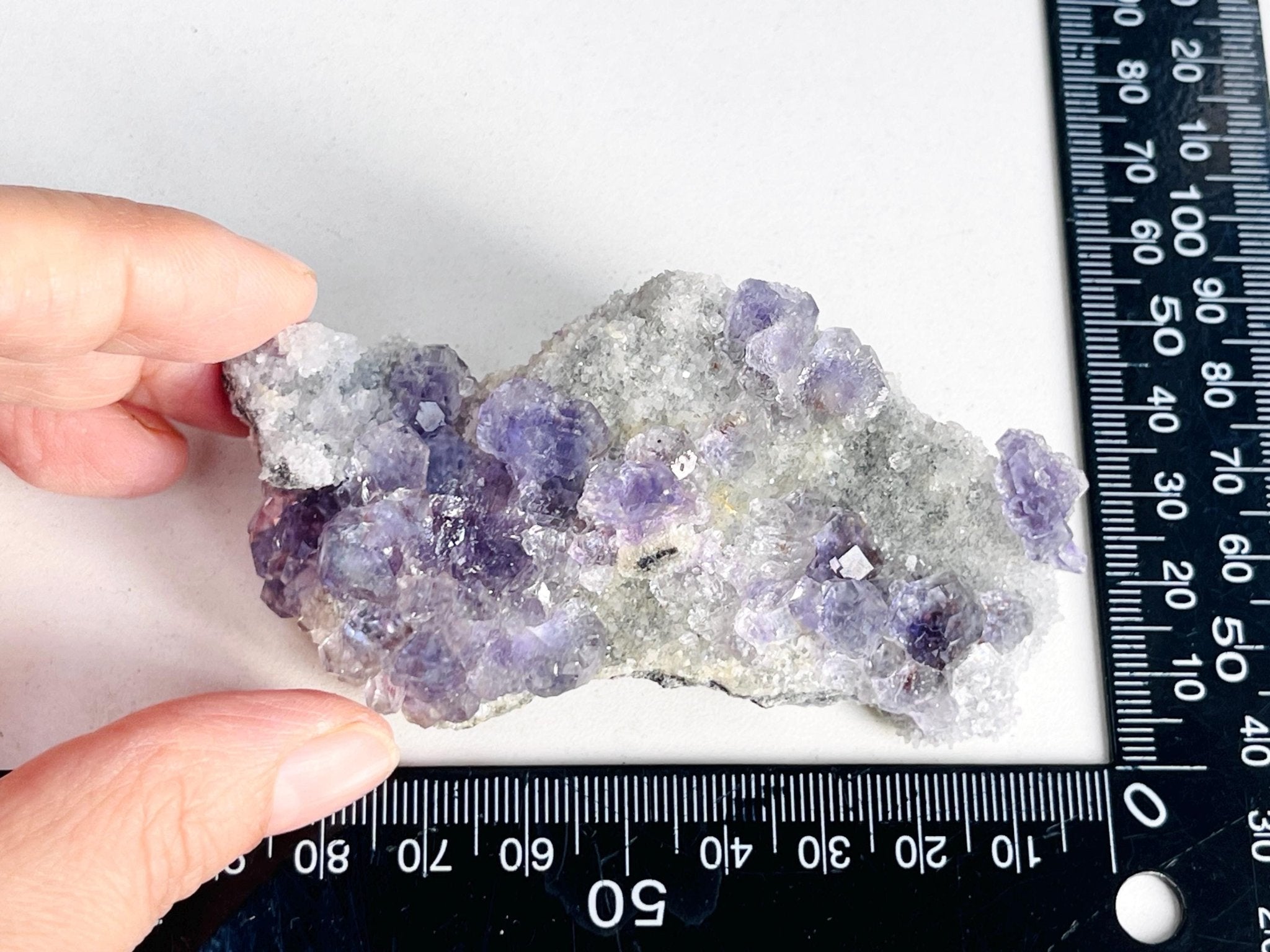 Fluorite with Quartz Specimen, Gorgeous Fujian Fluorite with Quartz - Million Years Crystal