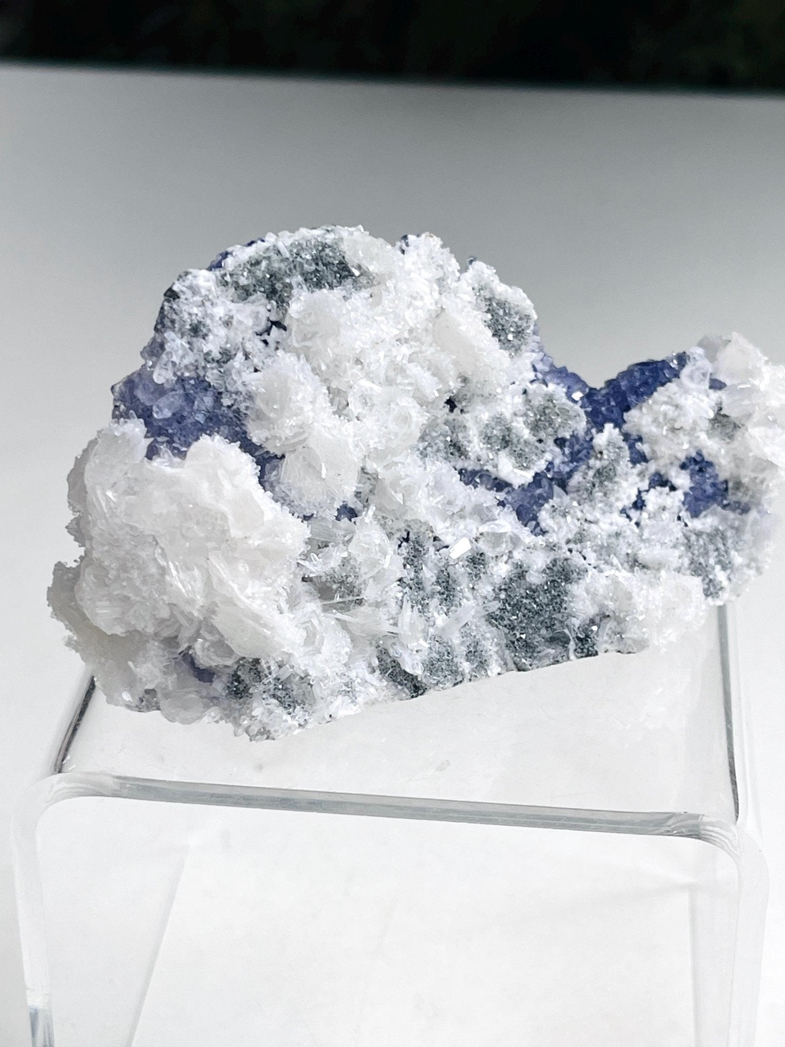 Fluorite with Quartz Specimen, Gorgeous Fujian Fluorite with Quartz - Million Years Crystal