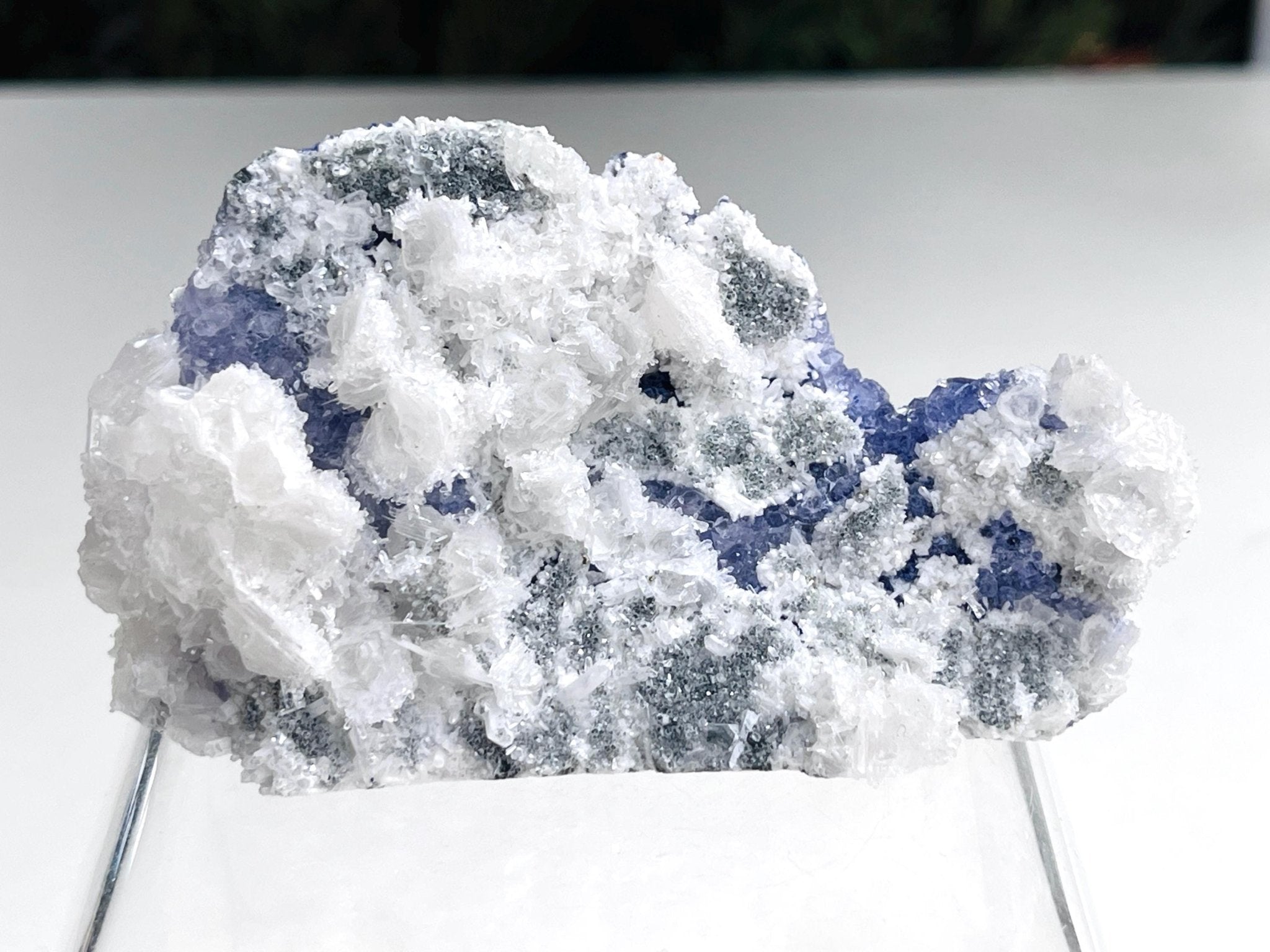 Fluorite with Quartz Specimen, Gorgeous Fujian Fluorite with Quartz - Million Years Crystal