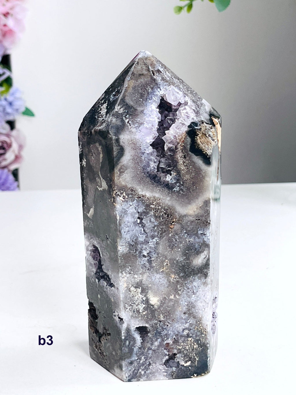Gothic Jasper Tower | Chunky Crystal Point | Dark Witchy Aesthetic - Million Years Crystal