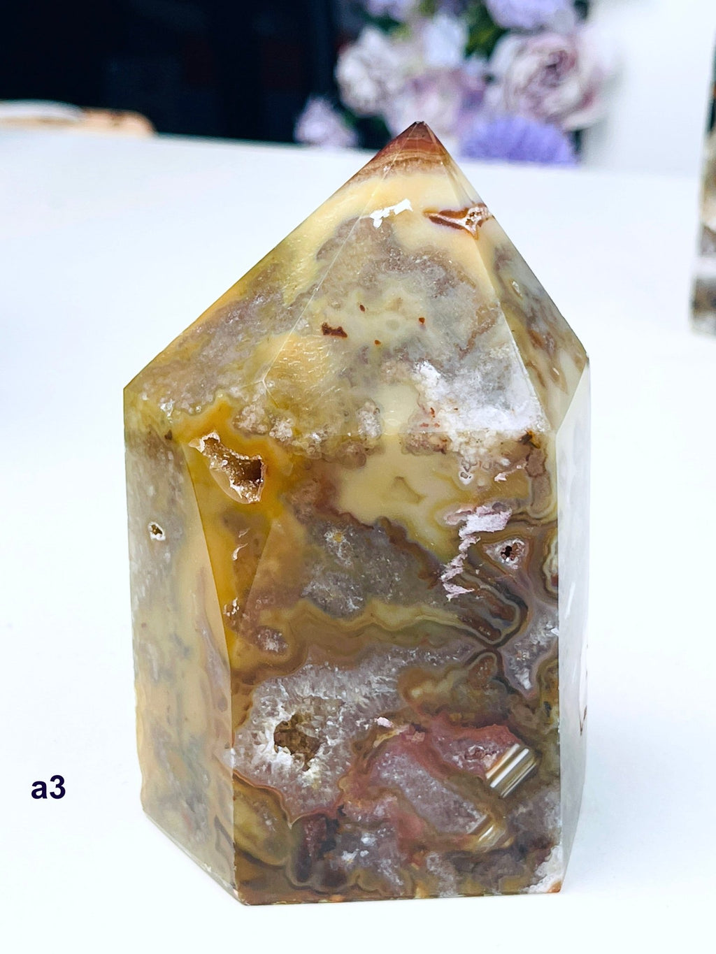 Gothic Jasper Tower | Chunky Crystal Point | Dark Witchy Aesthetic - Million Years Crystal
