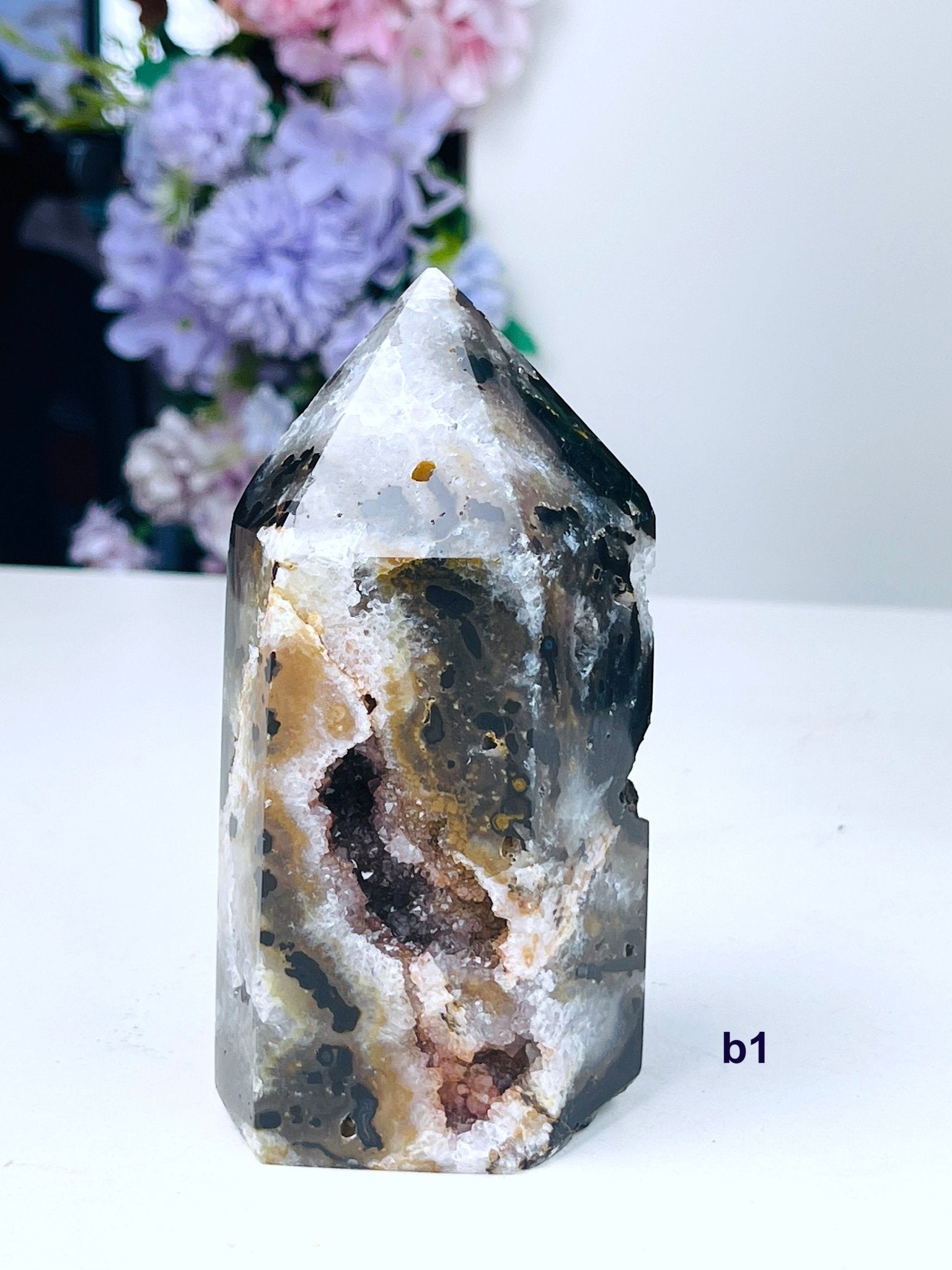 Gothic Jasper Tower | Chunky Crystal Point | Dark Witchy Aesthetic - Million Years Crystal