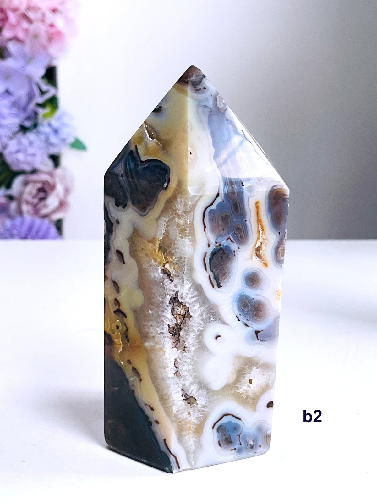 Gothic Jasper Tower | Chunky Crystal Point | Dark Witchy Aesthetic - Million Years Crystal