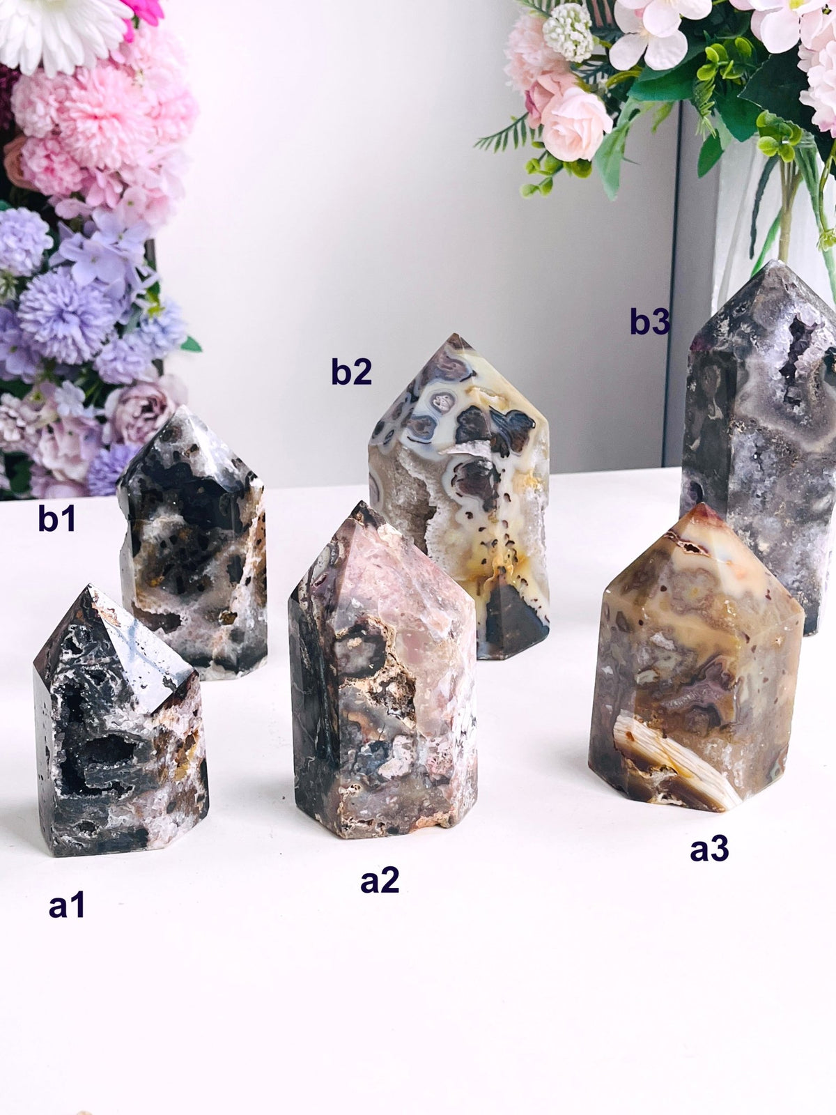 Gothic Jasper Tower | Chunky Crystal Point | Dark Witchy Aesthetic - Million Years Crystal