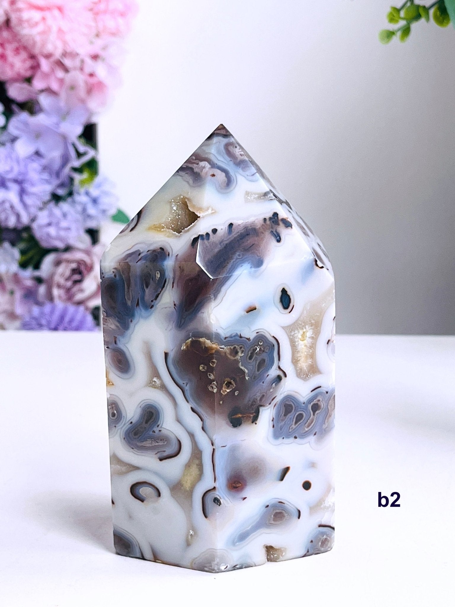 Gothic Jasper Tower | Chunky Crystal Point | Dark Witchy Aesthetic - Million Years Crystal