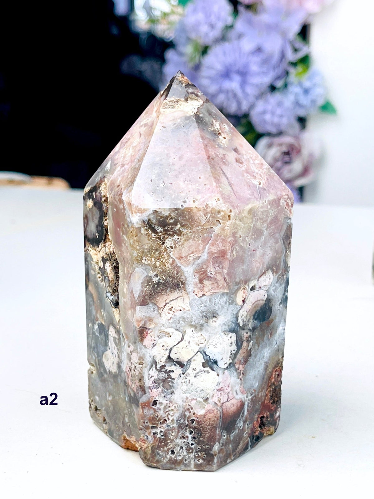 Gothic Jasper Tower | Chunky Crystal Point | Dark Witchy Aesthetic - Million Years Crystal