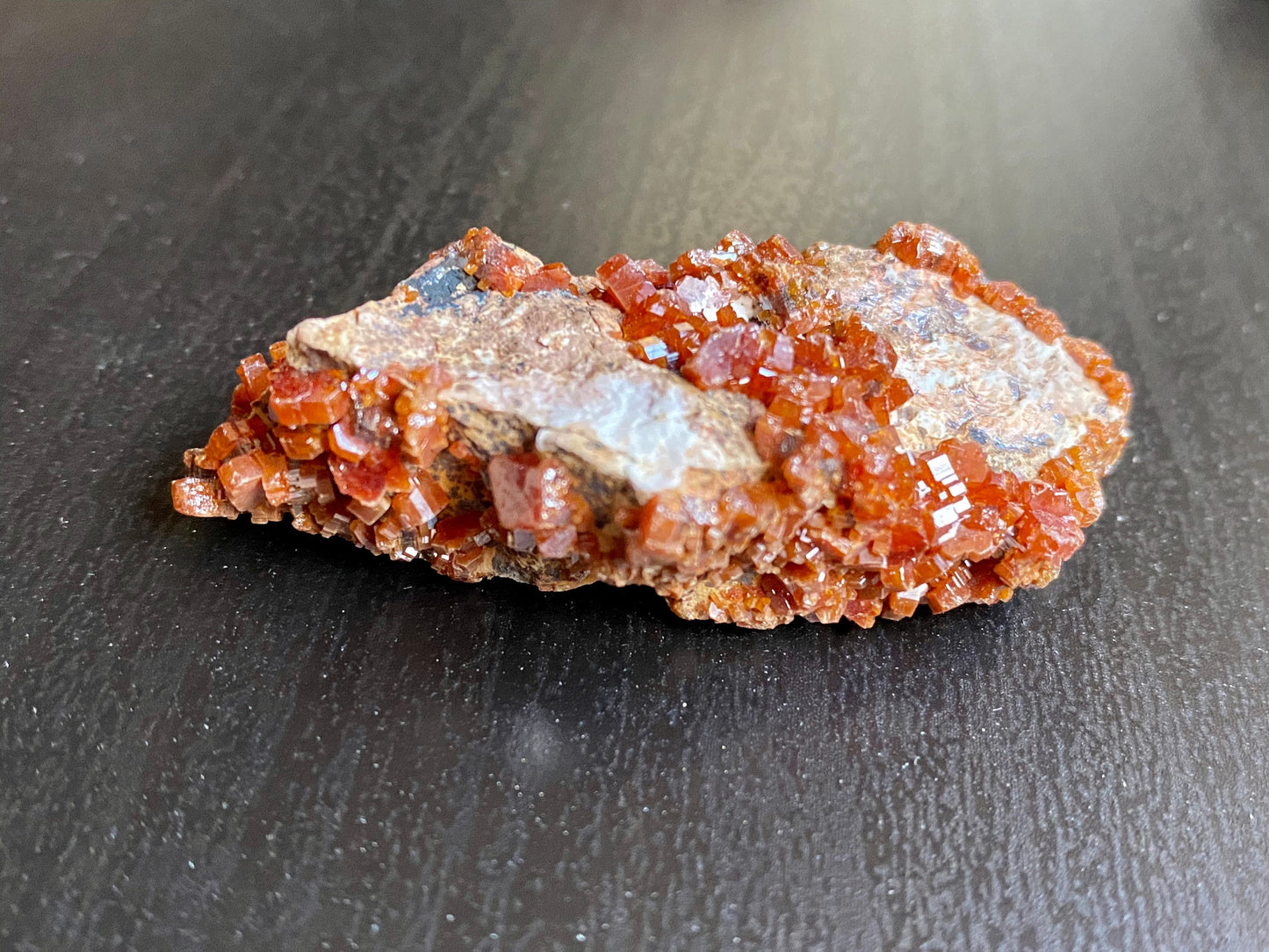 Vanadinite, Natural Red Vanadinite Crystal, Vanadinite Mineral Specimen, Vanadinite from Morocco