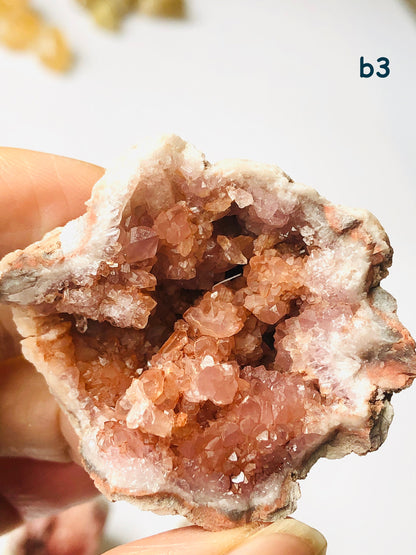 Pink Amethyst Geode Crystal, AAA Grade Pink Amethyst Geode from Argentina, Pink Amethyst Rough Geode, One Piece B4-1 Home Decor