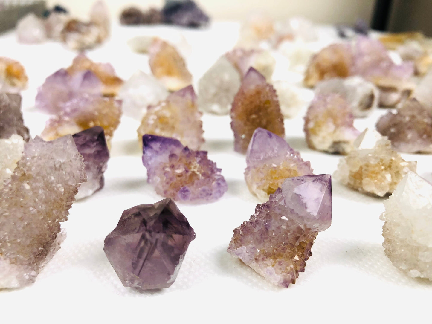 One Spirit Quartz Cluster, spirit amethyst, fairy quartz, spirit quartz point, smokey spirit quartz, citrine spirit quartz