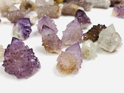 One Spirit Quartz Cluster, spirit amethyst, fairy quartz, spirit quartz point, smokey spirit quartz, citrine spirit quartz