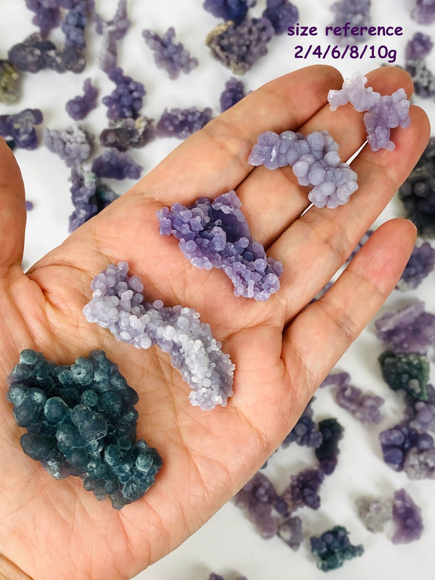 Grape Agate Cluster