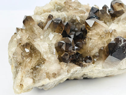 3.77kg Smoky Quartz Cluster