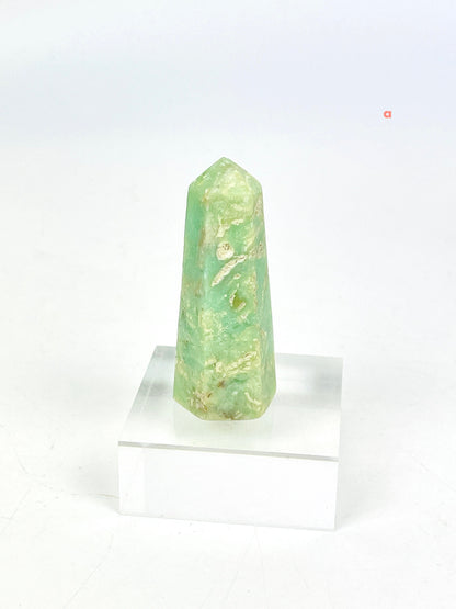 Rare Chrysoprase Tower