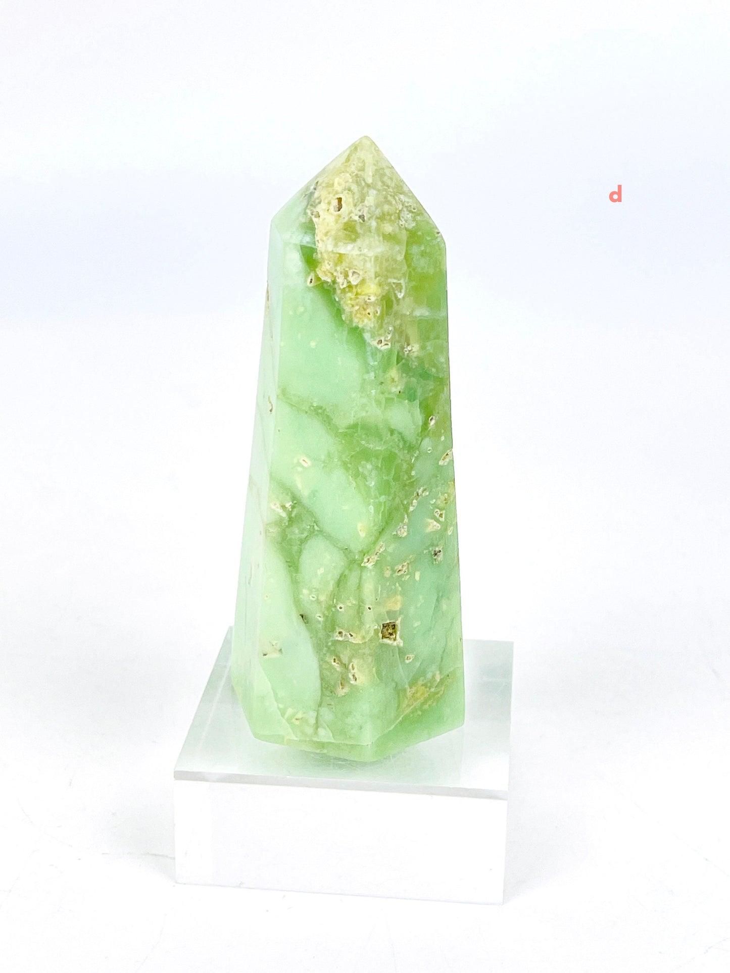 Rare Chrysoprase Tower